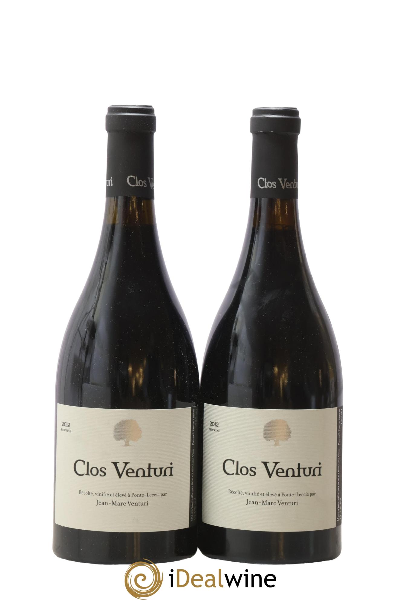 Vin de Corse Clos Venturi 2012 - Lotto di 2 bottiglie - 0