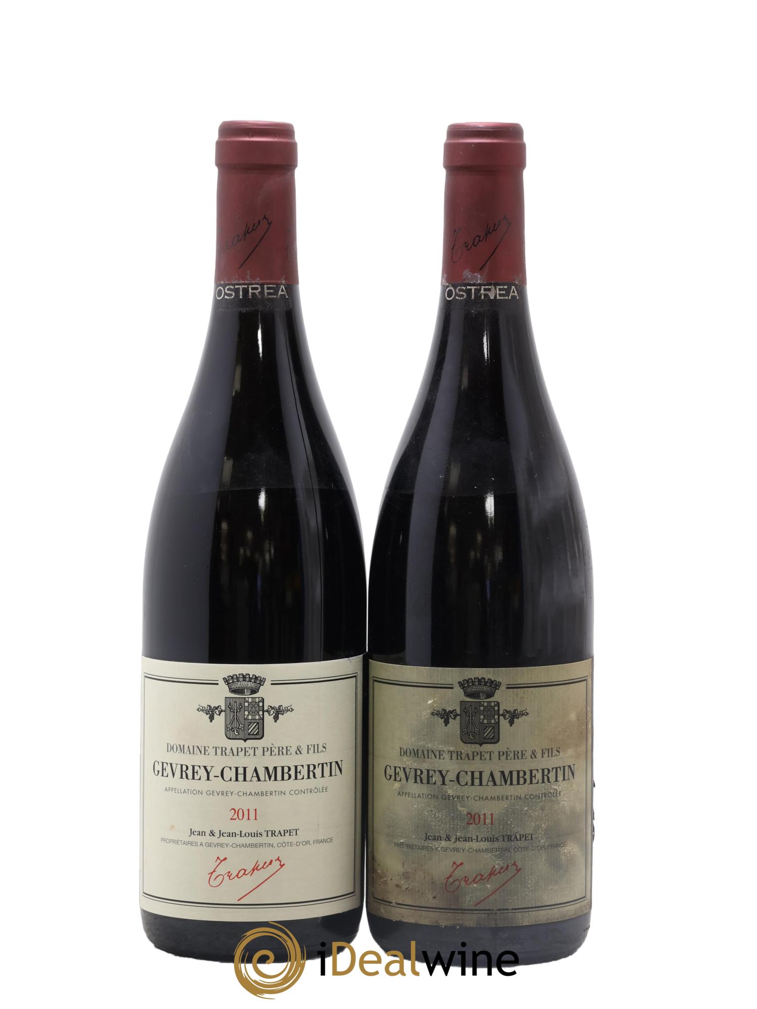 Gevrey-Chambertin Ostrea Domaine Trapet 2011 - Lot de 2 bouteilles - 0