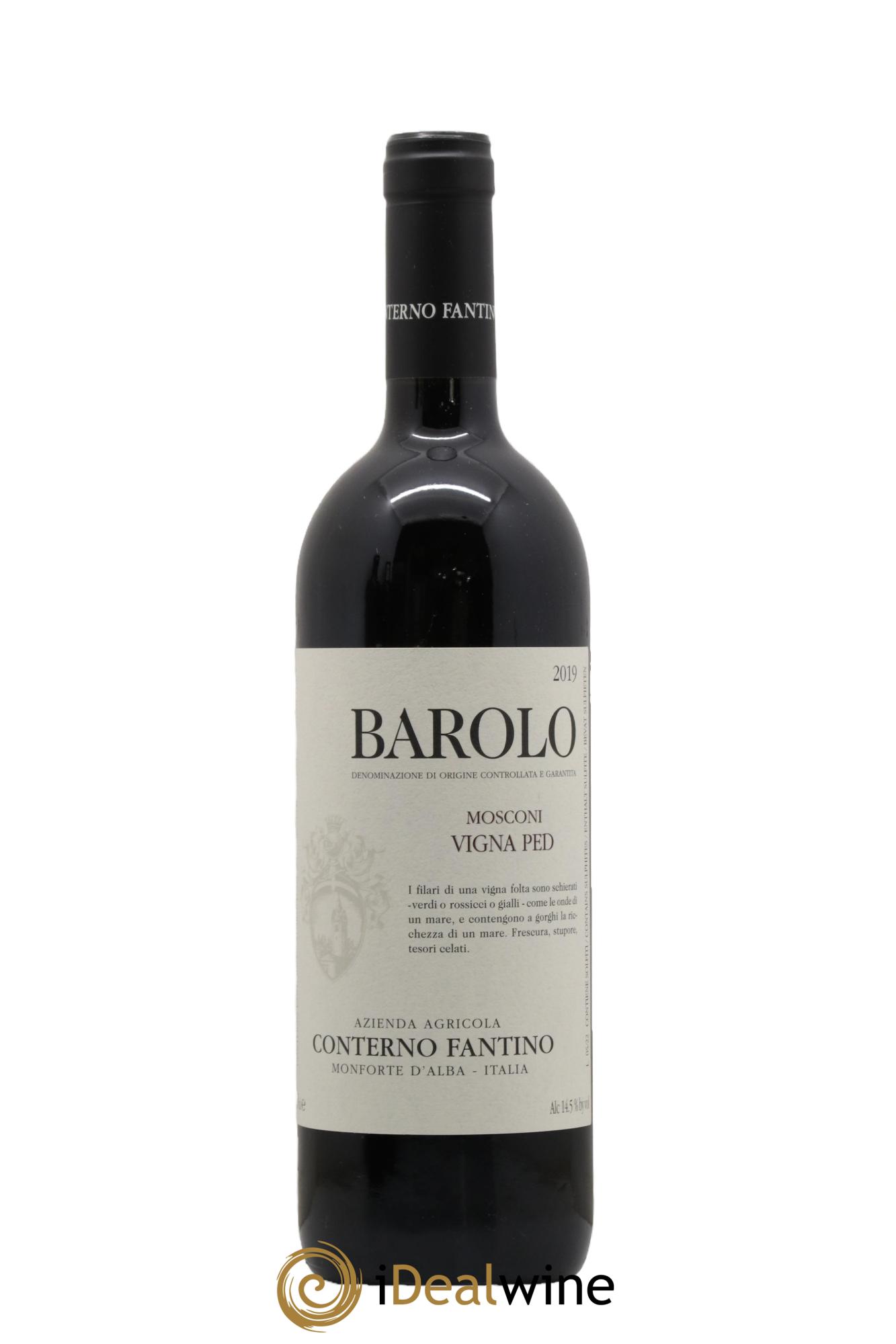 Barolo DOCG Mosconi Vigna Ped Conterno Fantino 2019 - Lot of 1 bottle - 0