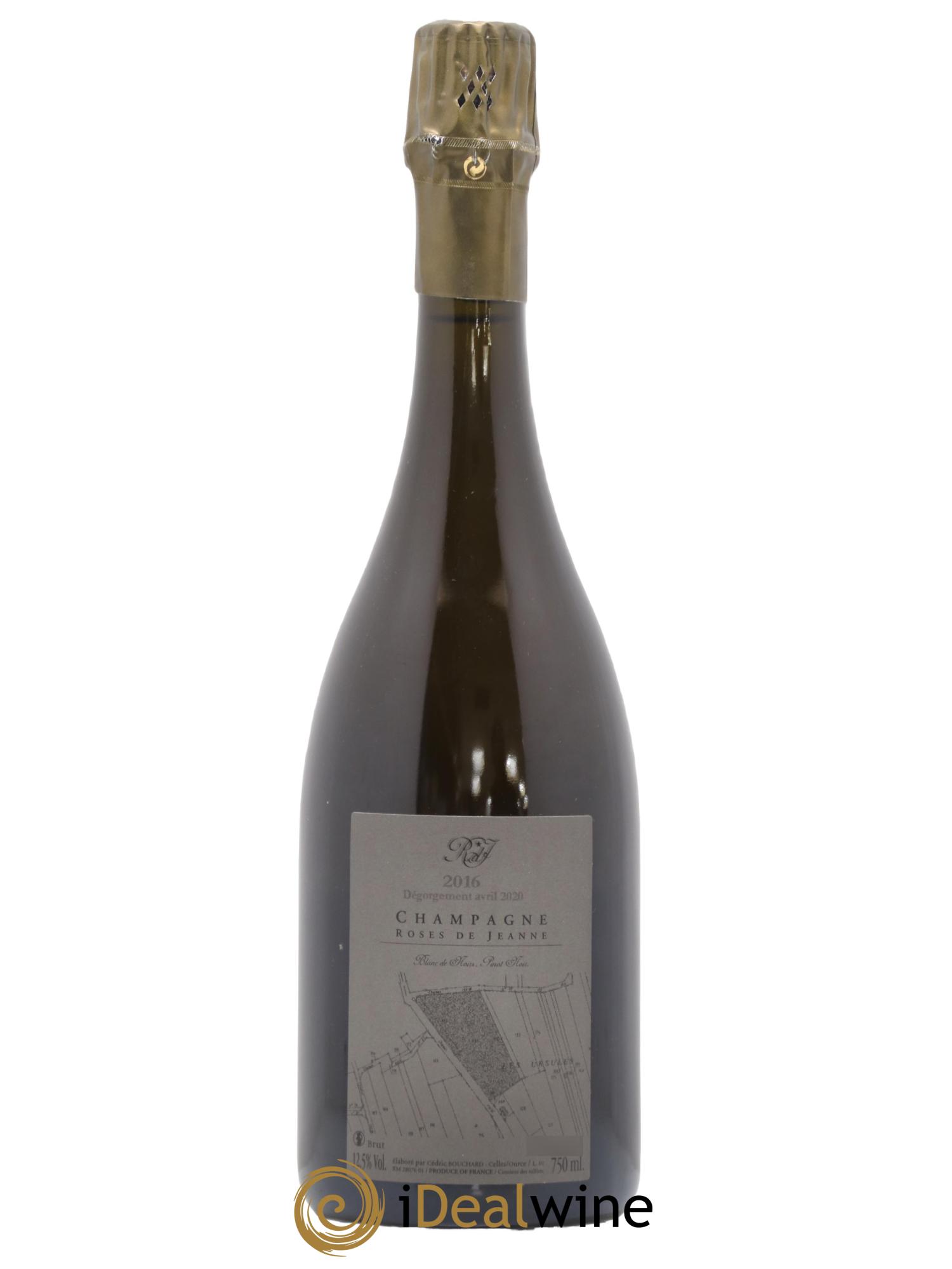 Roses de Jeanne Les Ursules Blanc de Noirs Brut Cédric Bouchard 2016 - Lot of 1 bottle - 1