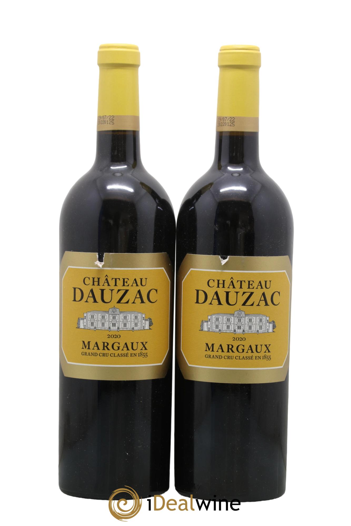 Château Dauzac 5ème Grand Cru Classé 2020 - Lot de 2 bouteilles - 0