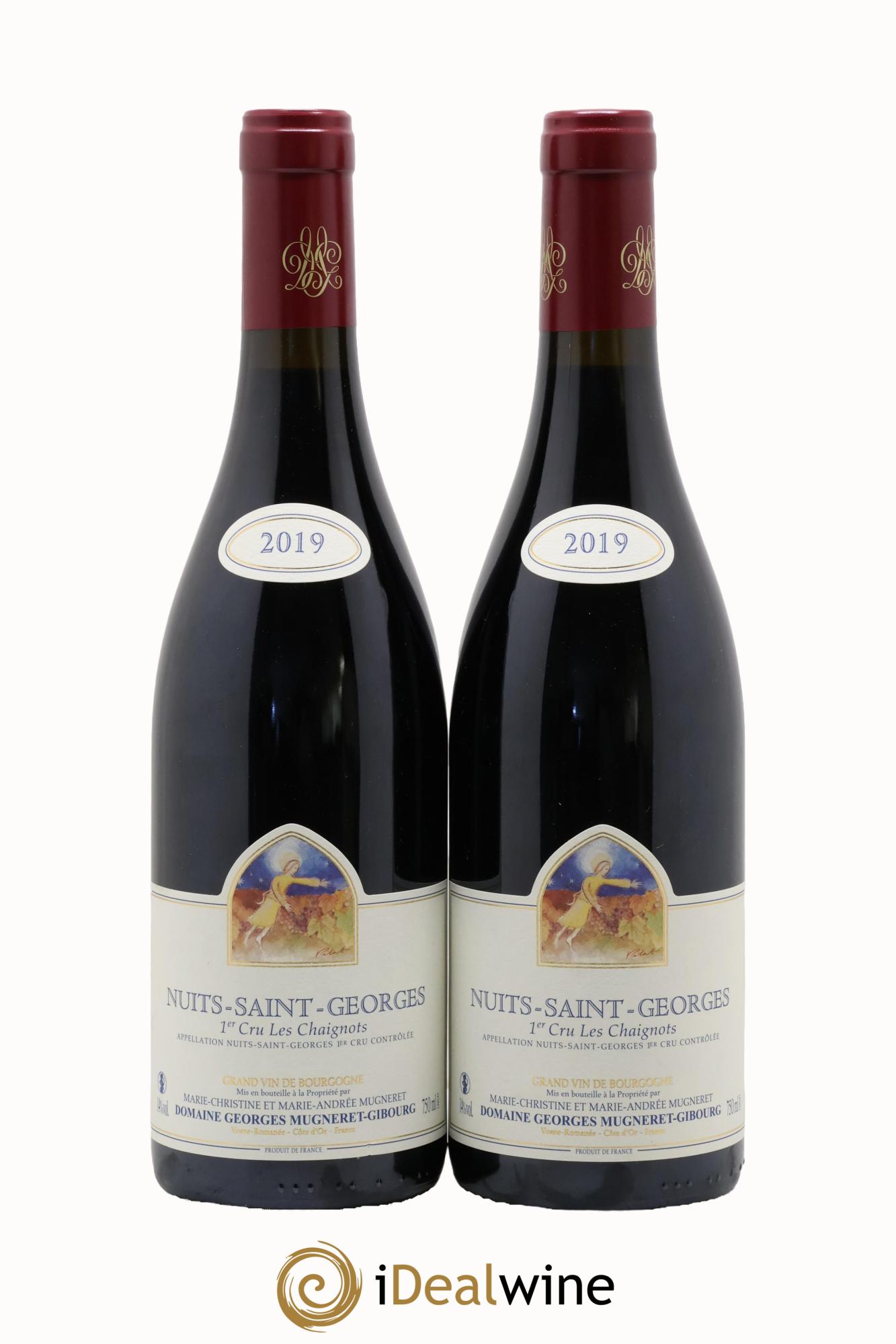 Nuits-Saint-Georges 1er Cru Les Chaignots Mugneret-Gibourg (Domaine) 2019 - Lot de 2 bouteilles - 0