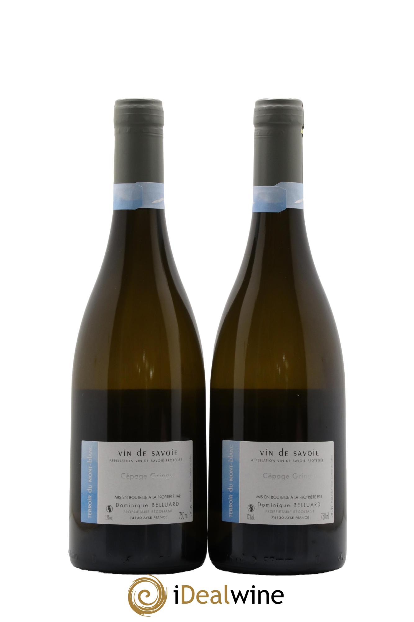 Vin de Savoie Eponyme Domaine Belluard 2020 - Lot de 2 bouteilles - 1
