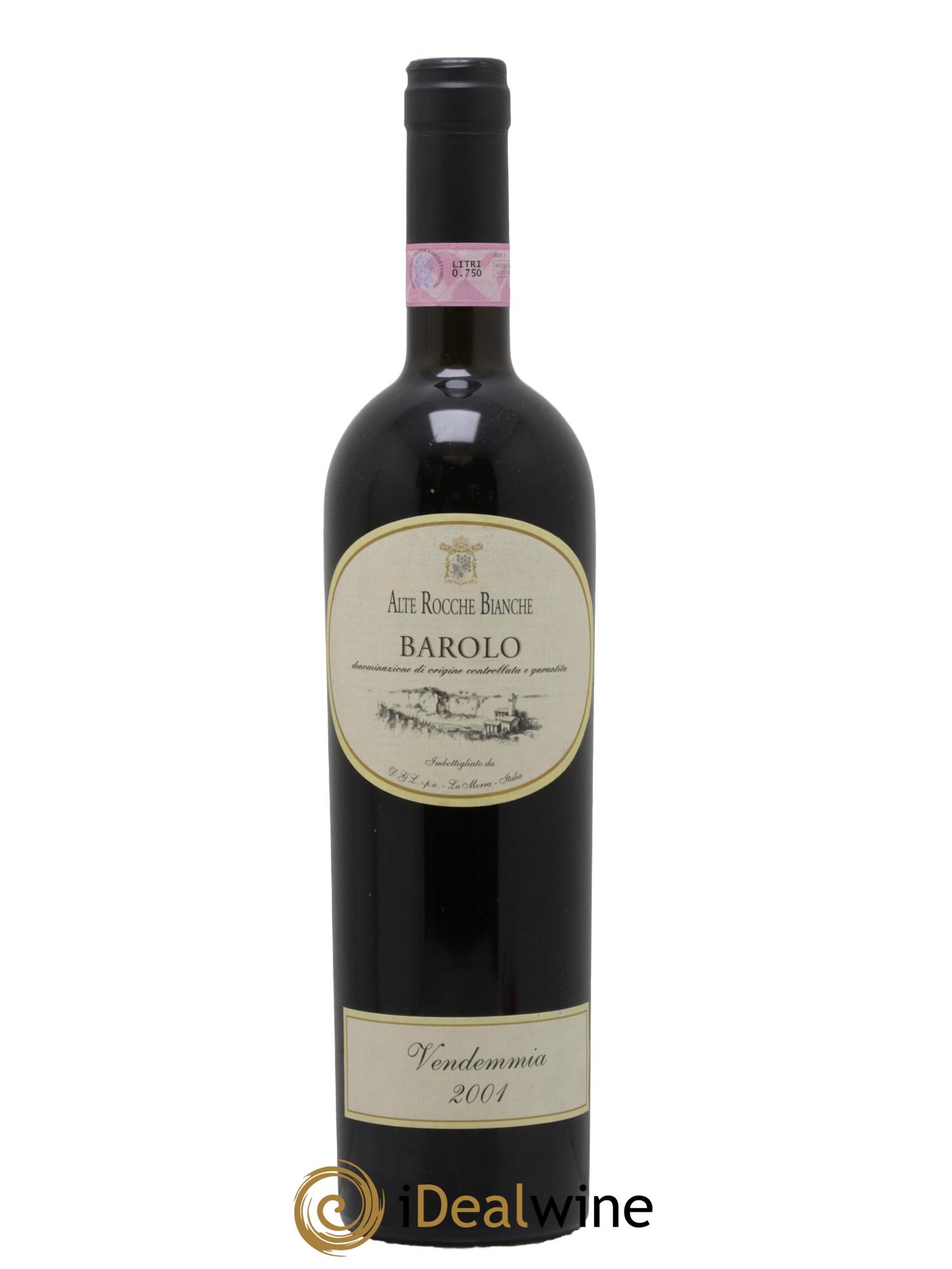 Barolo Alte Rocche Bianche 2001 - Posten von 1 Flasche - 0