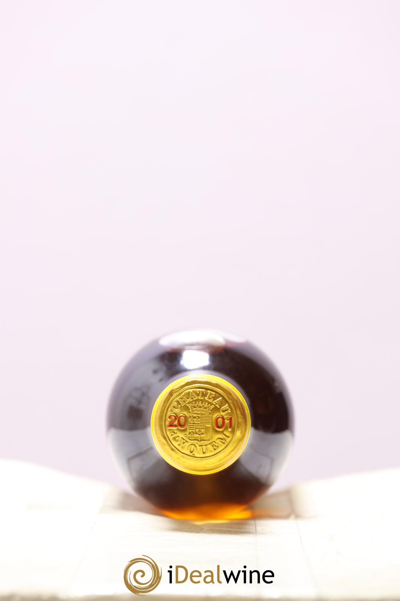 Château d' Yquem 1er Cru Classé Supérieur 2001 - Lot de 1 demi bouteille - 1