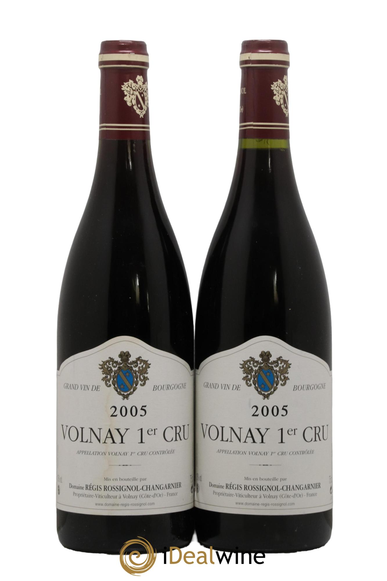 Volnay 1er Cru Rossignol-Changarnier 2005 - Lotto di 2 bottiglie - 0