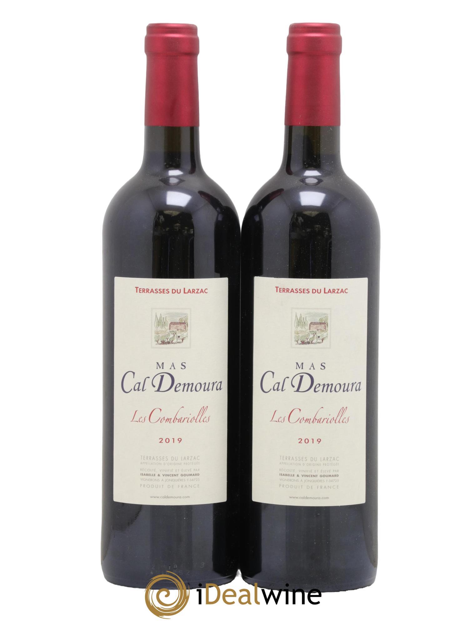 Terrasses du Larzac Les Combariolles Mas Cal Demoura 2019 - Posten von 2 Flaschen - 0