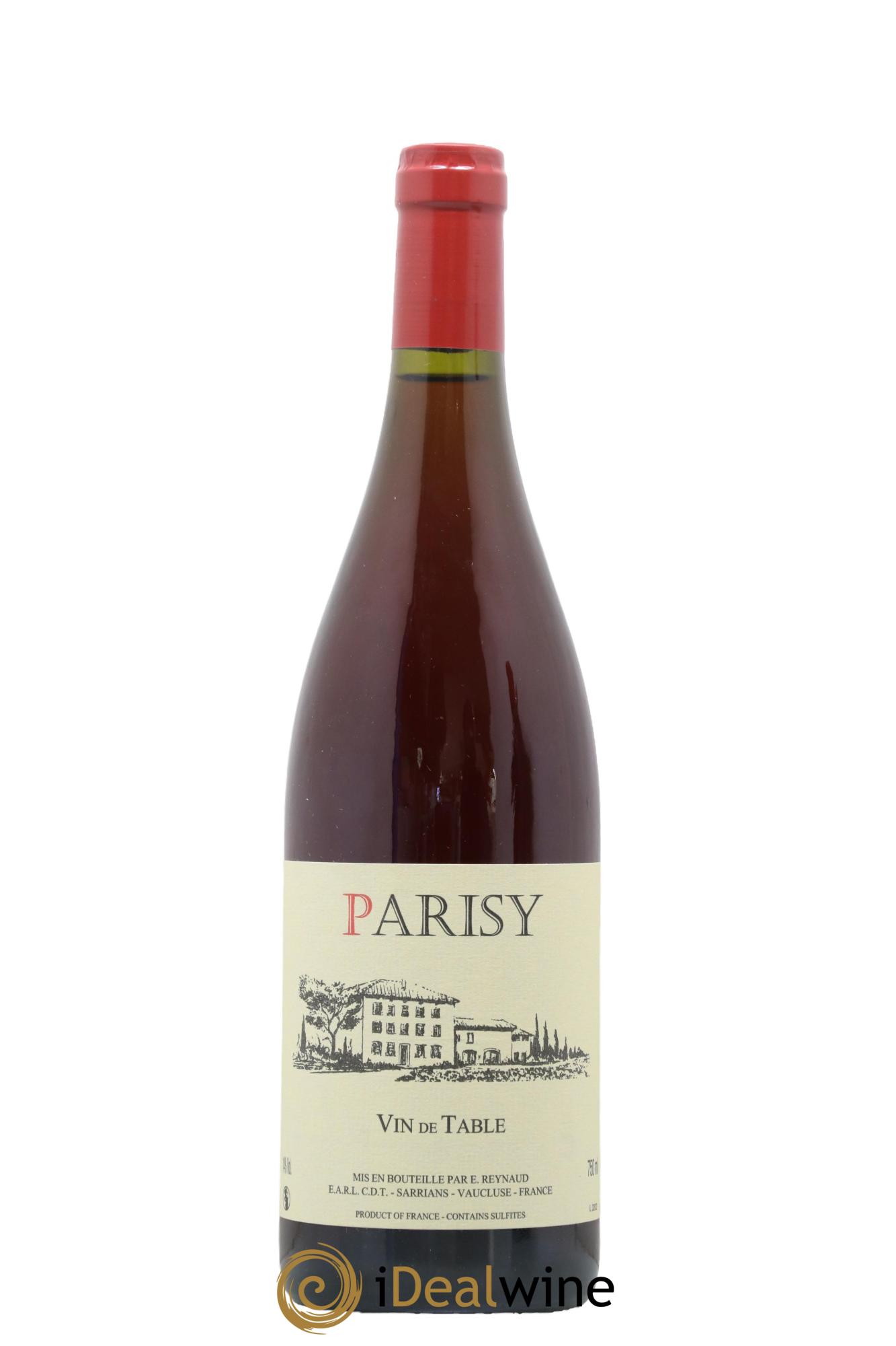 Vin de Table Parisy Emmanuel Reynaud - Posten von 1 Flasche - 0