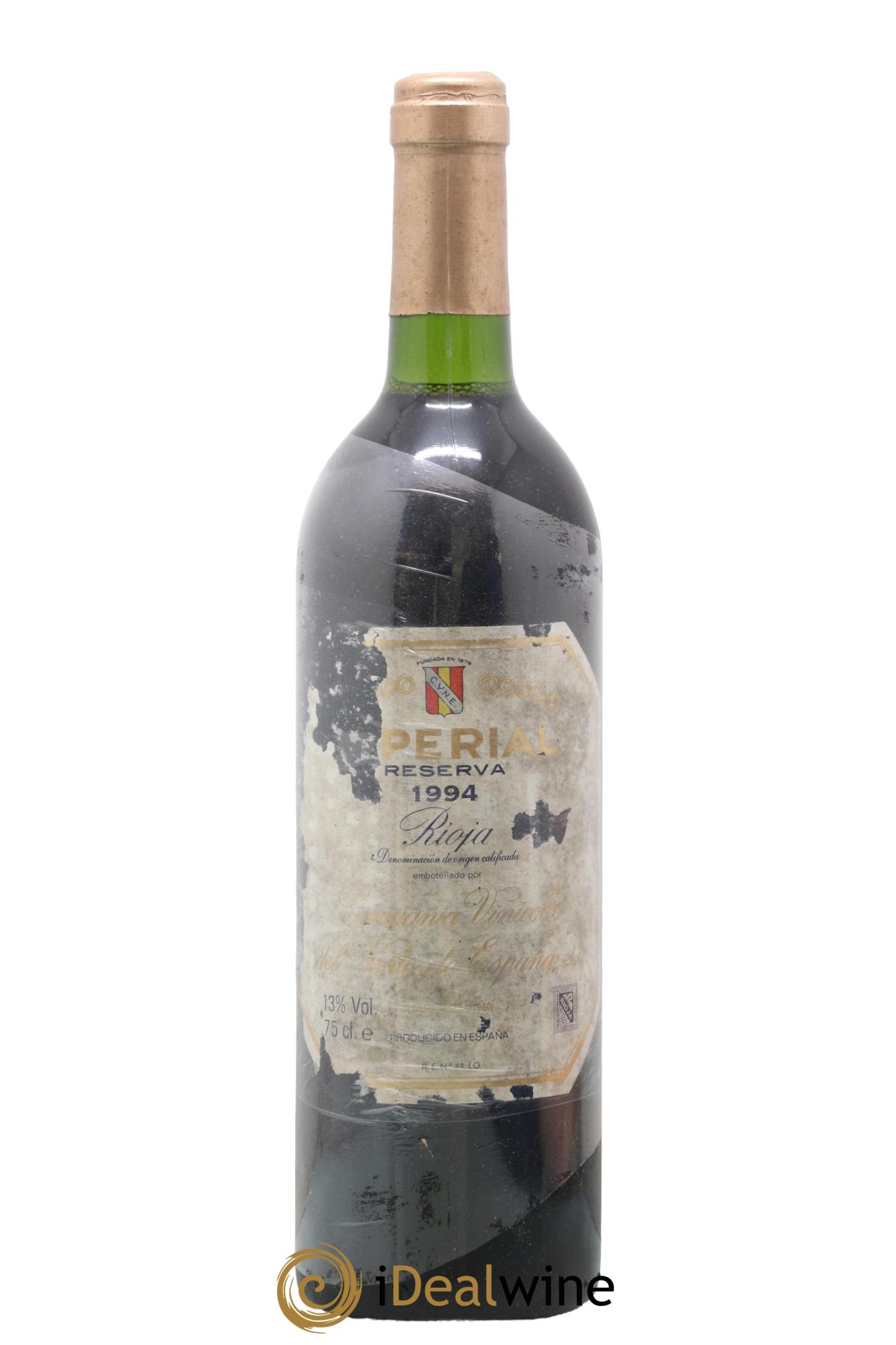 Rioja DOCA Imperiale Reserve Compania Vinicola Del Norte d'Espana 1994 - Posten von 1 Flasche - 0