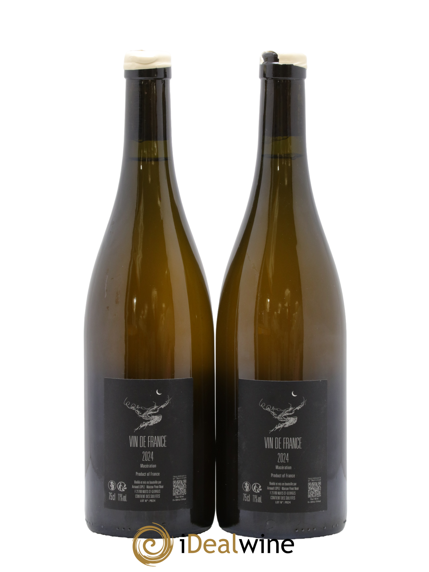 Vin de France Pinot Blanc Arnaud Lopez 2024 - Posten von 2 Flaschen - 1