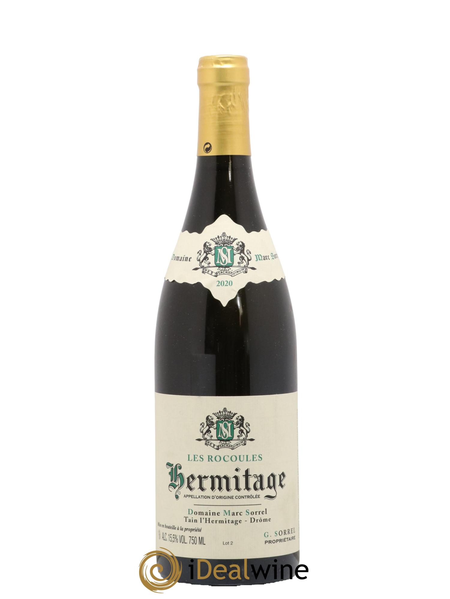 Hermitage Les Rocoules Marc Sorrel 2020 - Posten von 1 Flasche - 0