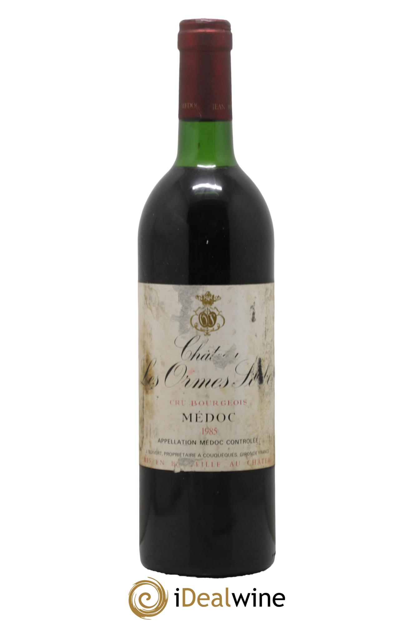 Château les Ormes Sorbet Cru Bourgeois 1985 - Lotto di 1 bottiglia - 0