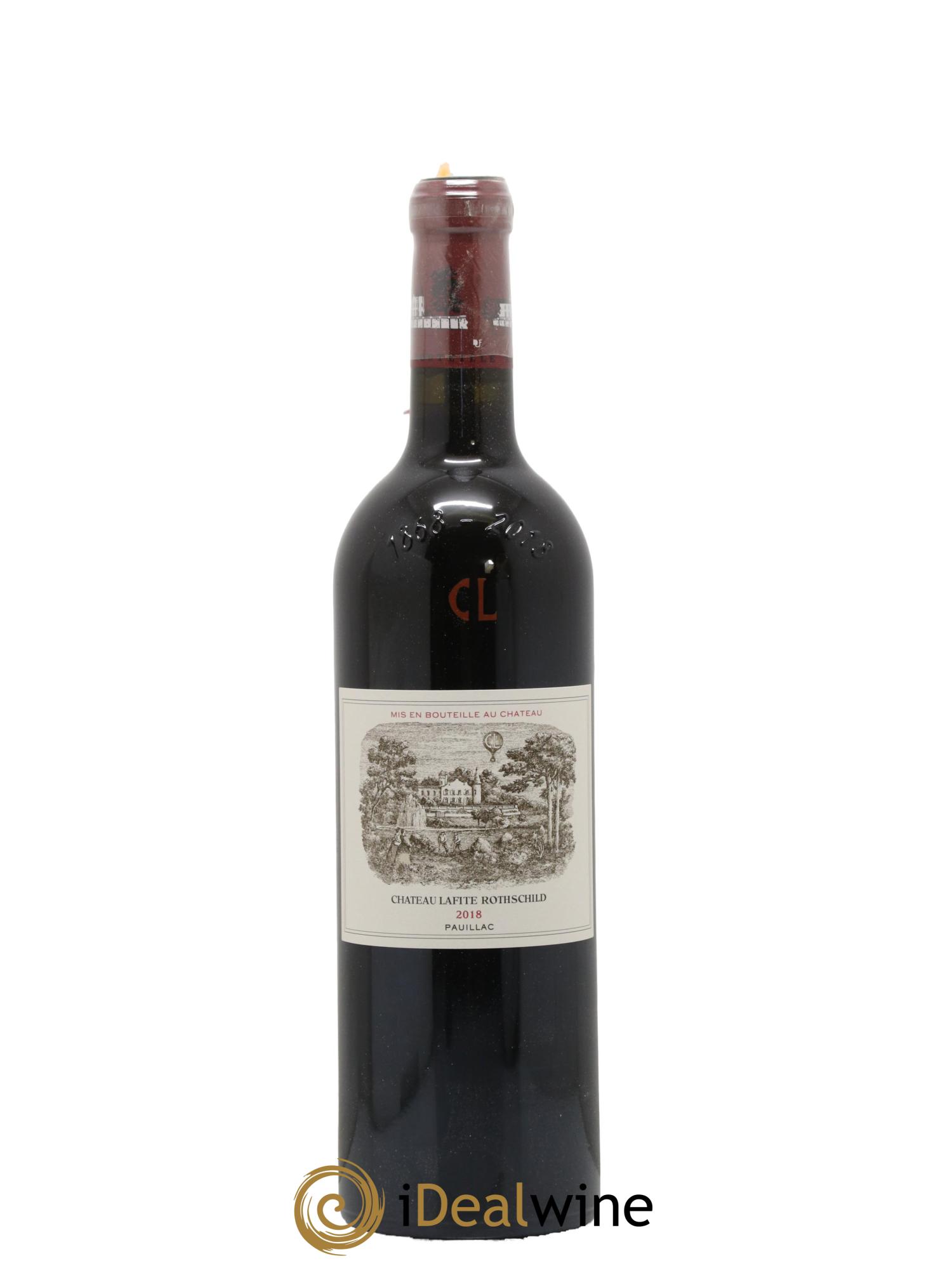Château Lafite Rothschild 1er Grand Cru Classé 2018 - Lot de 1 bouteille - 0