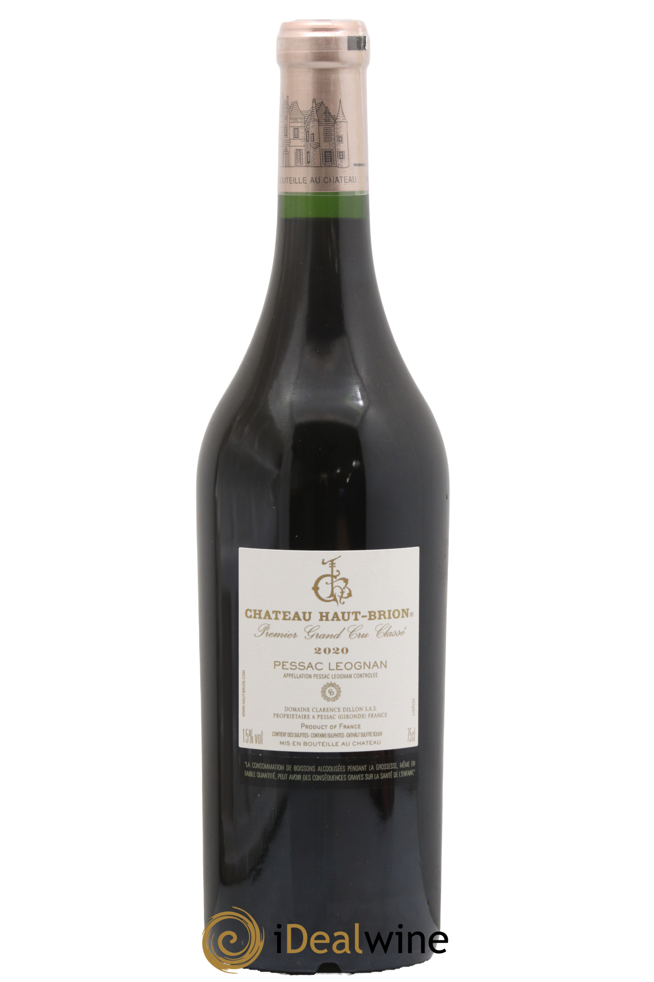 Château Haut Brion 1er Grand Cru Classé 2020 - Lot de 1 bouteille - 1