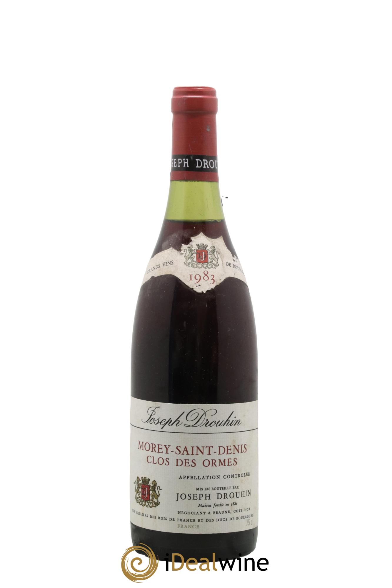 Morey-Saint-Denis Clos Des Ormes Joseph Drouhin 1983 - Lot de 1 bouteille - 0