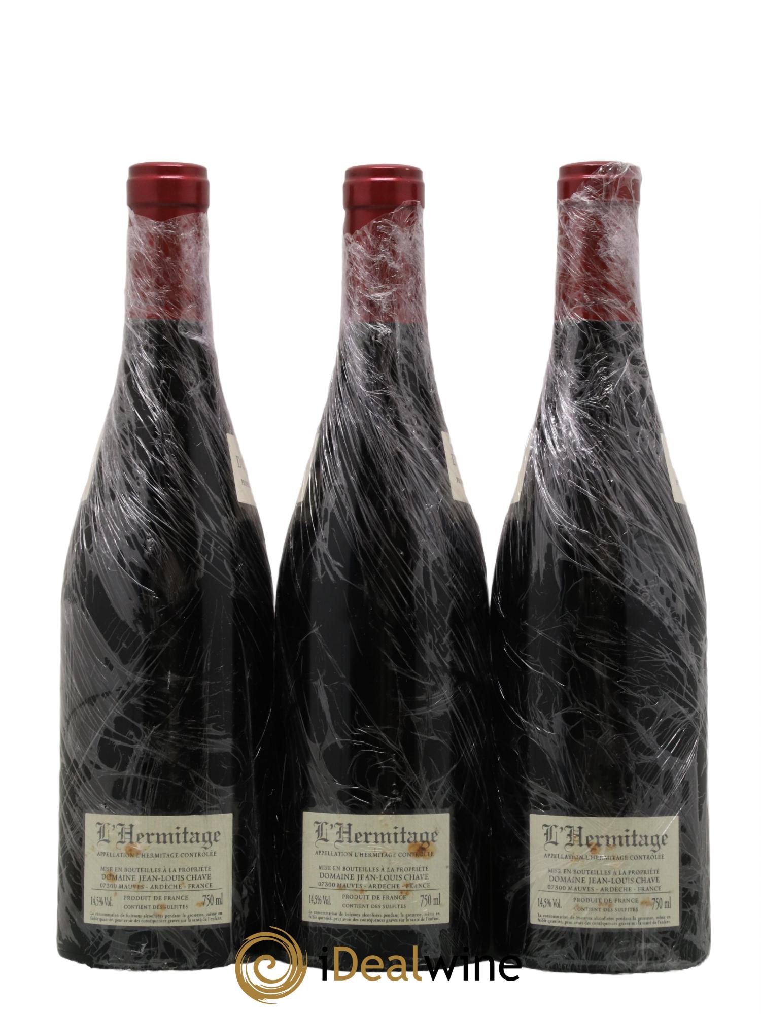 Hermitage Jean-Louis Chave 2013 - Lot de 3 bouteilles - 1