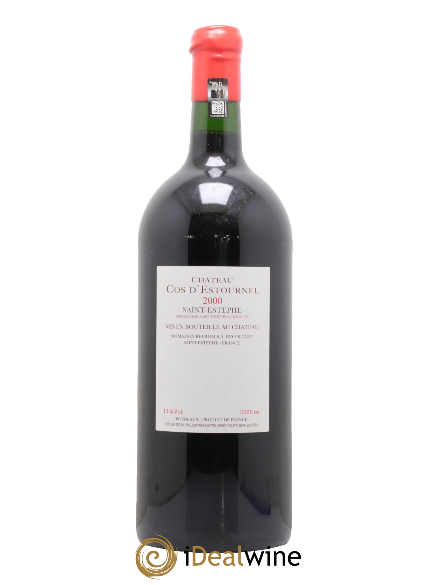 Cos d'Estournel 2ème Grand Cru Classé 2000 - Lot de 1 double magnum - 1