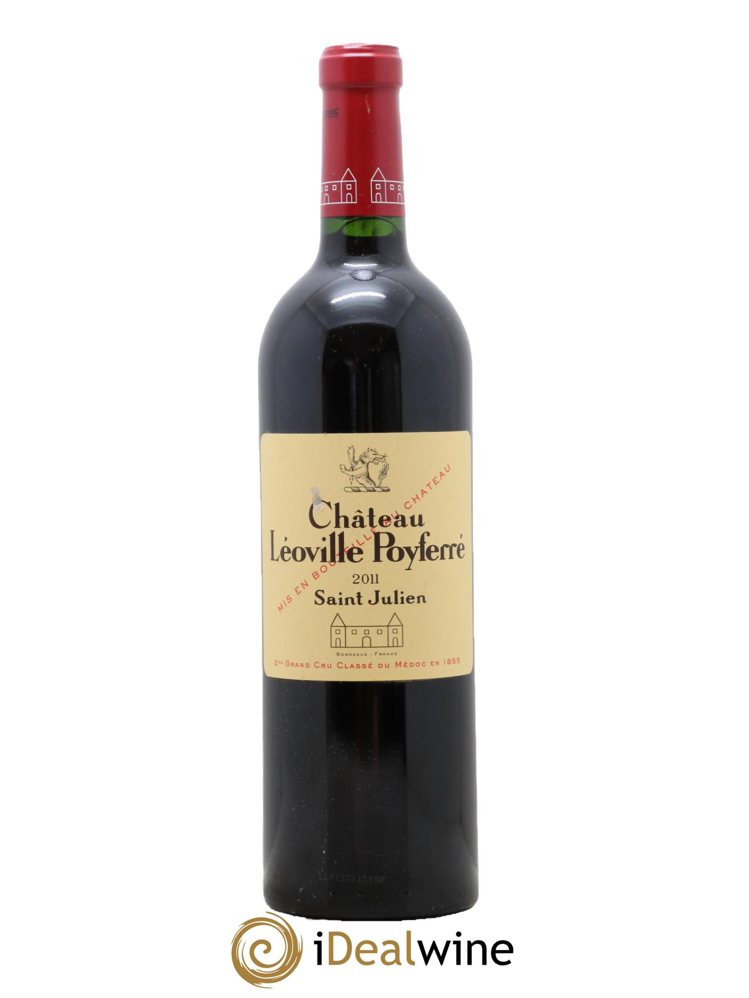 Château Léoville Poyferré 2ème Grand Cru Classé 2011 - Lot de 1 bouteille - 0