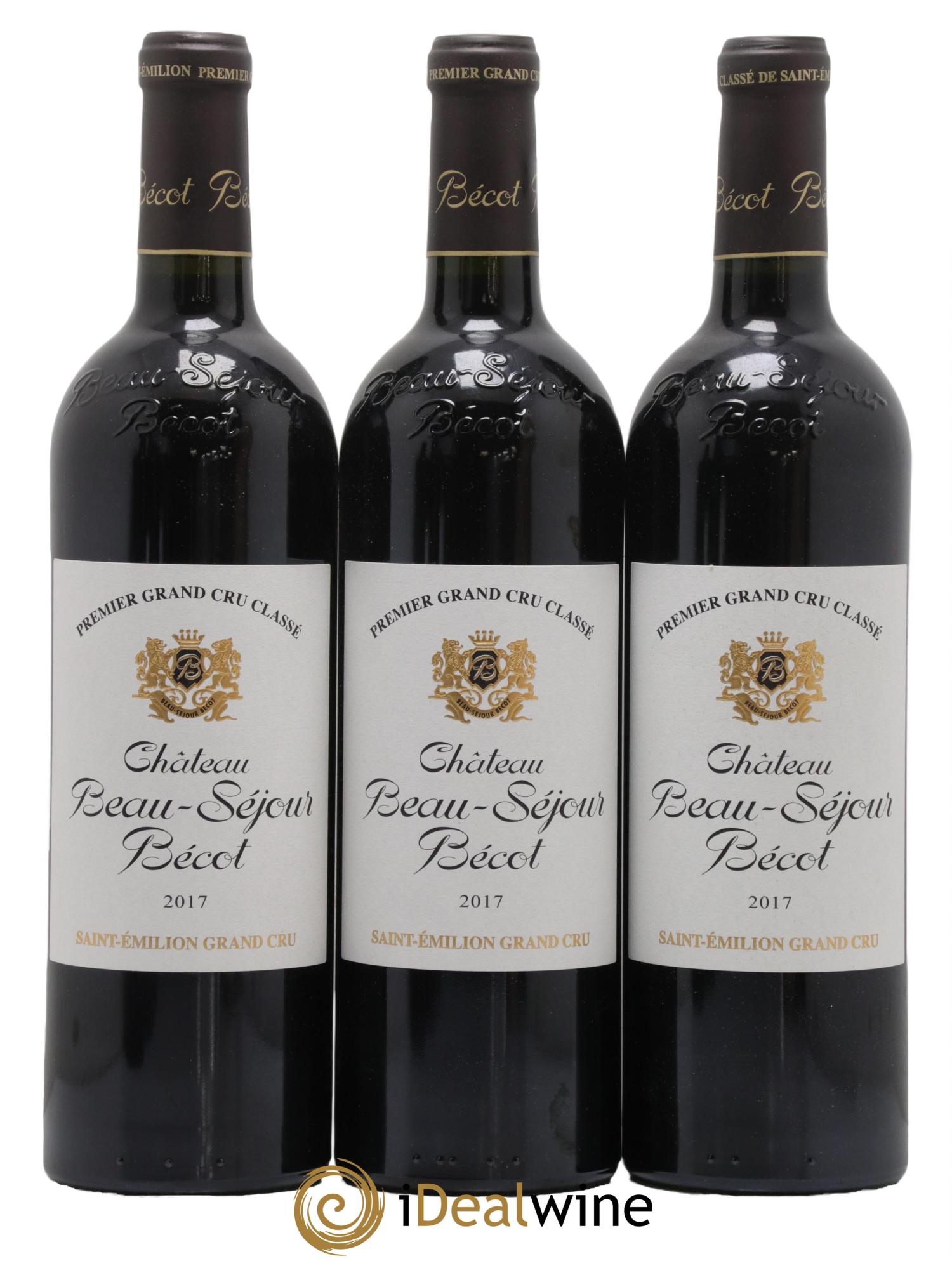 Château Beau-Séjour Bécot 1er Grand Cru Classé B 2017 - Lot de 6 bouteilles - 1