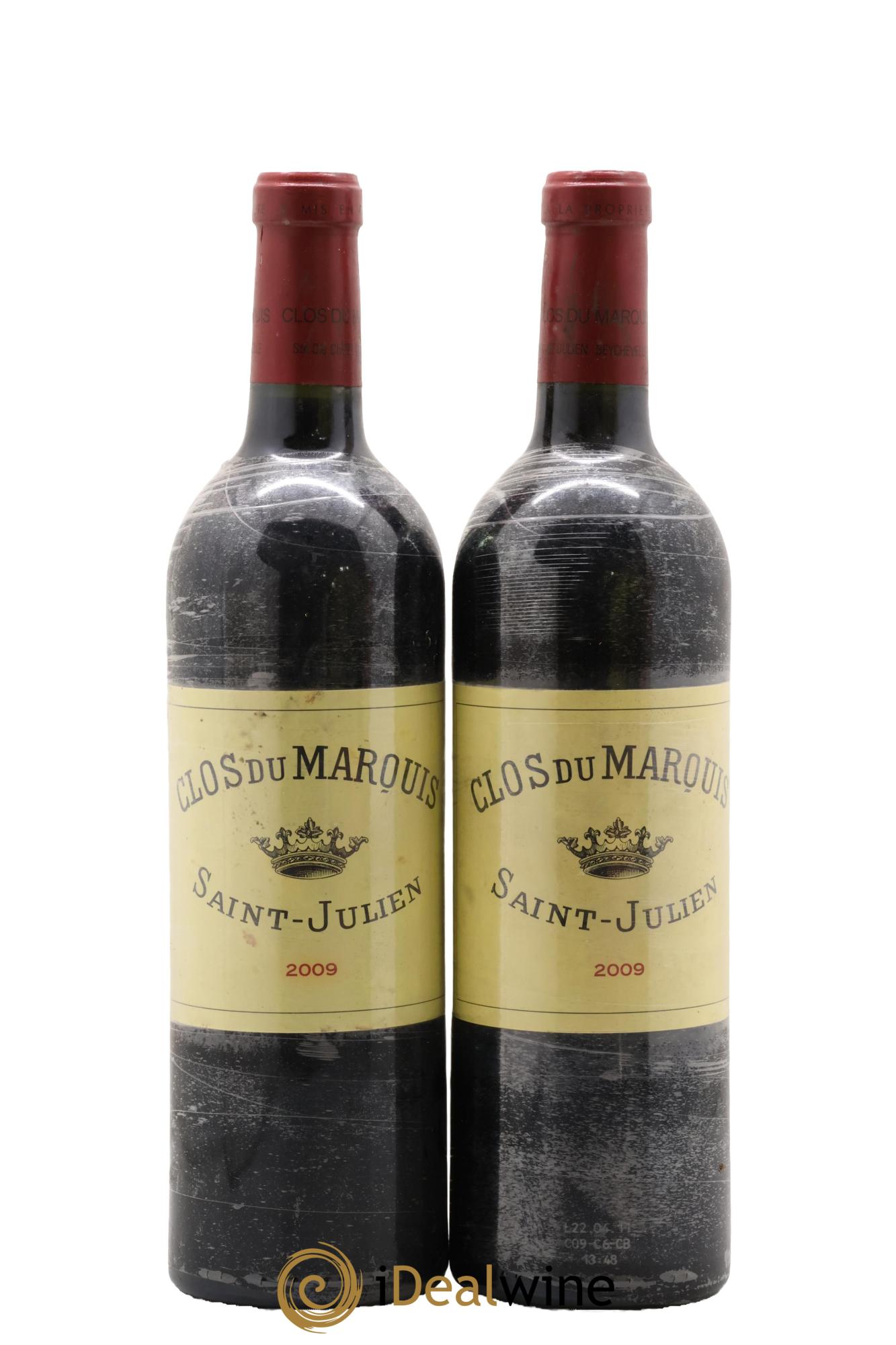 Clos du Marquis 2009 - Lot de 2 bouteilles - 0