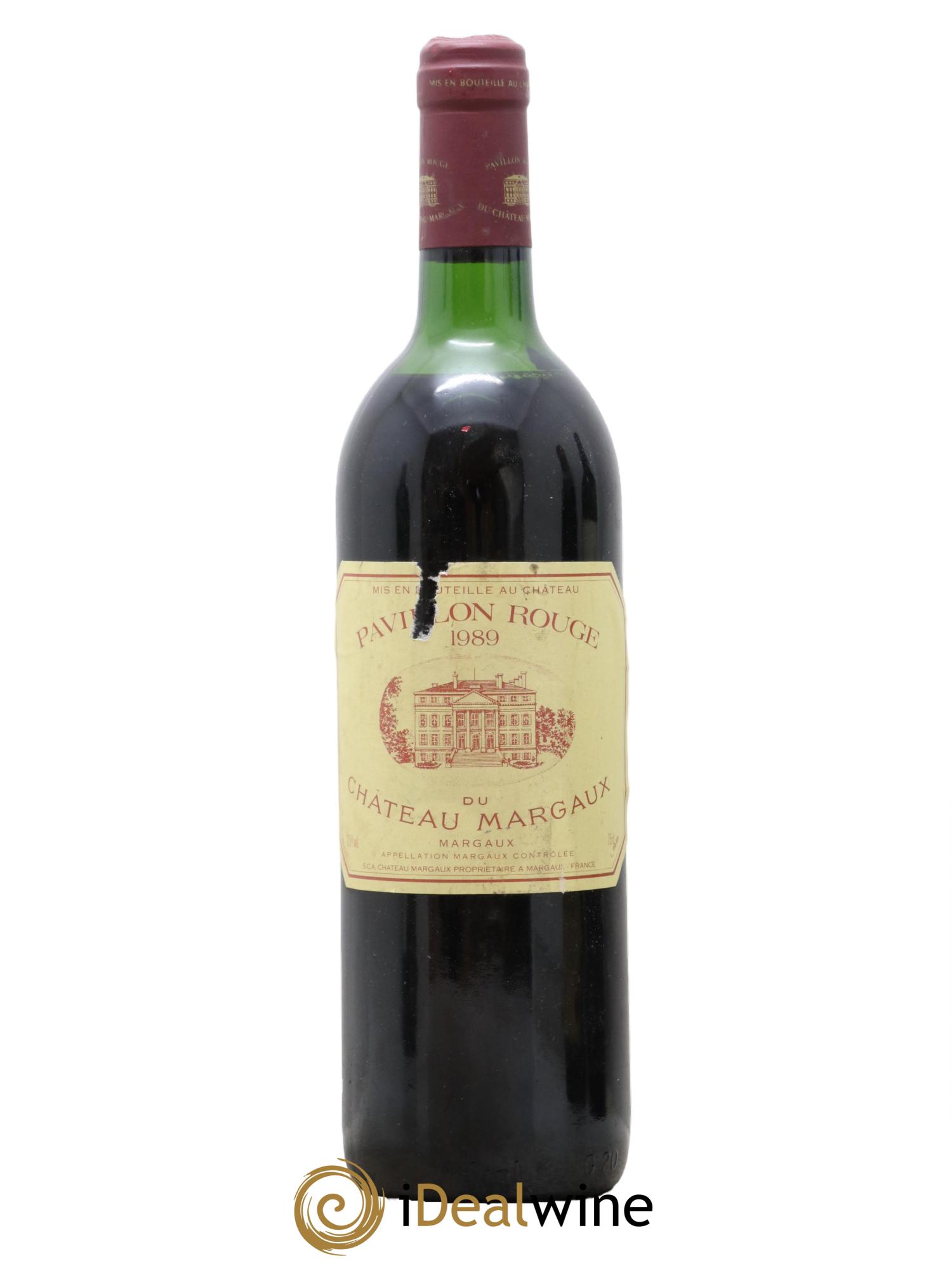 Pavillon Rouge du Château Margaux Second Vin 1989 - Lot de 1 bouteille - 0