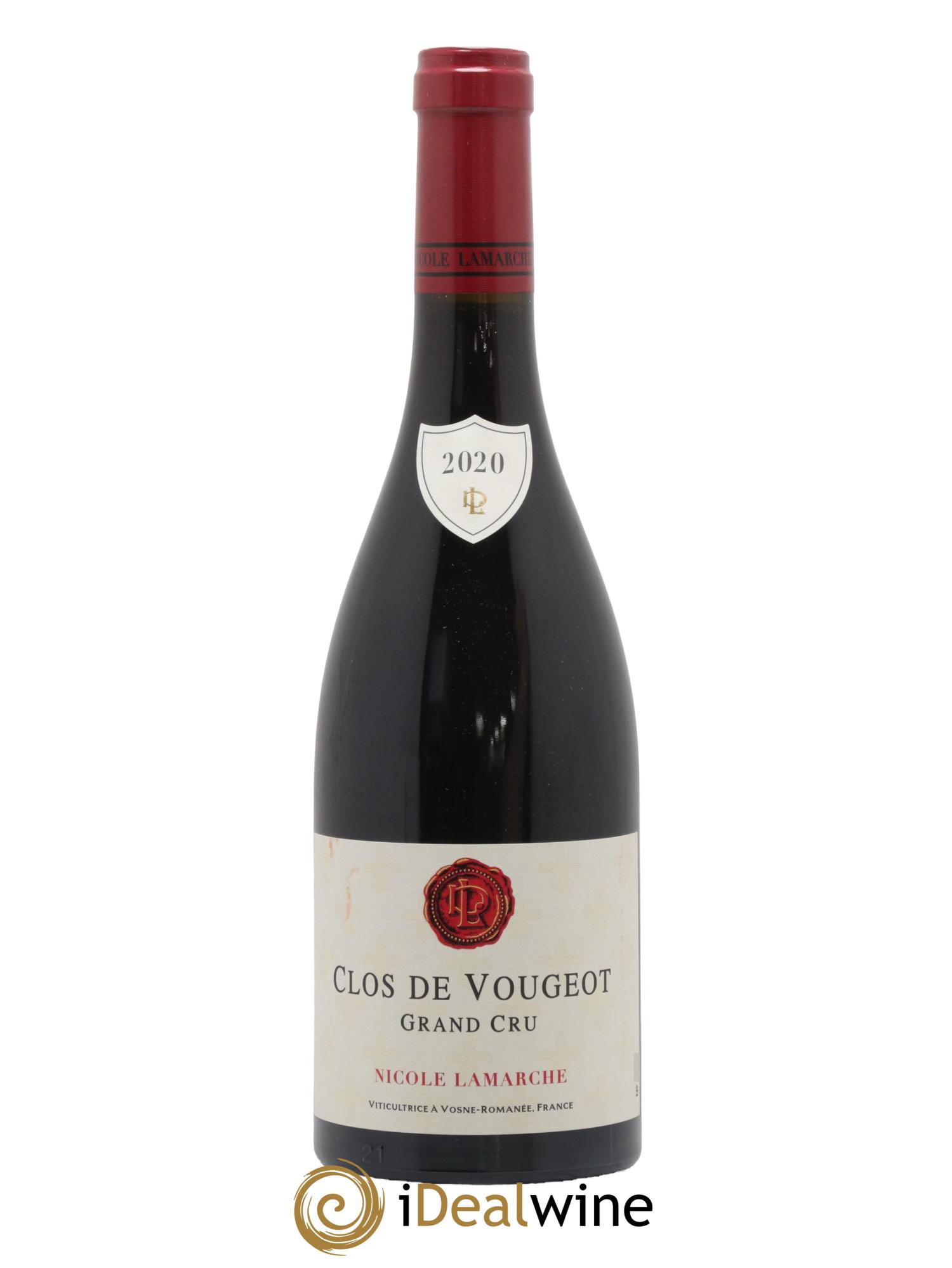 Clos de Vougeot Grand Cru Lamarche (Domaine) 2020 - Lot de 1 bouteille - 0