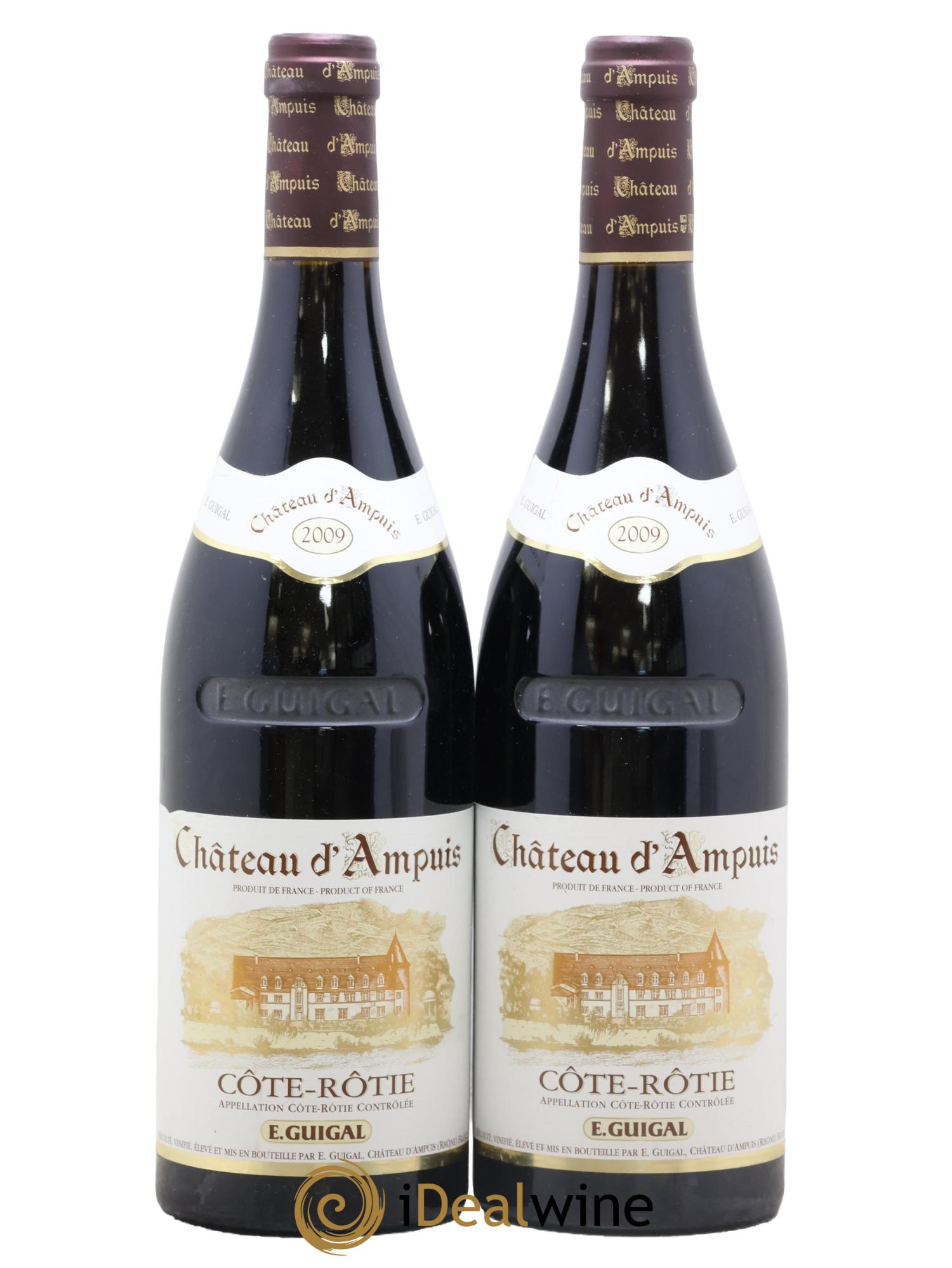 Côte-Rôtie Château d'Ampuis Guigal 2009 - Lot de 2 bouteilles - 0