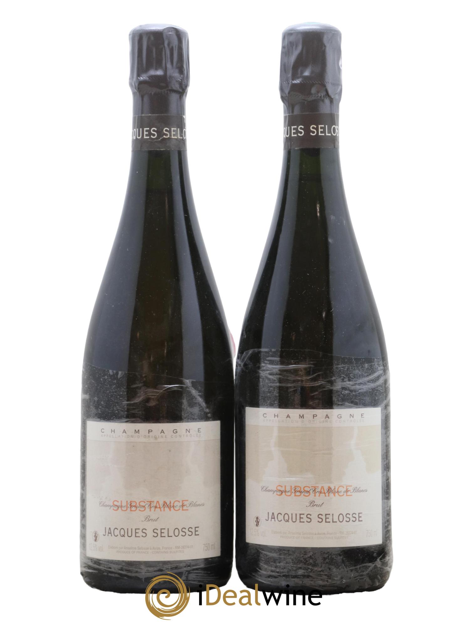 Substance Jacques Selosse - Lot de 2 bouteilles - 0