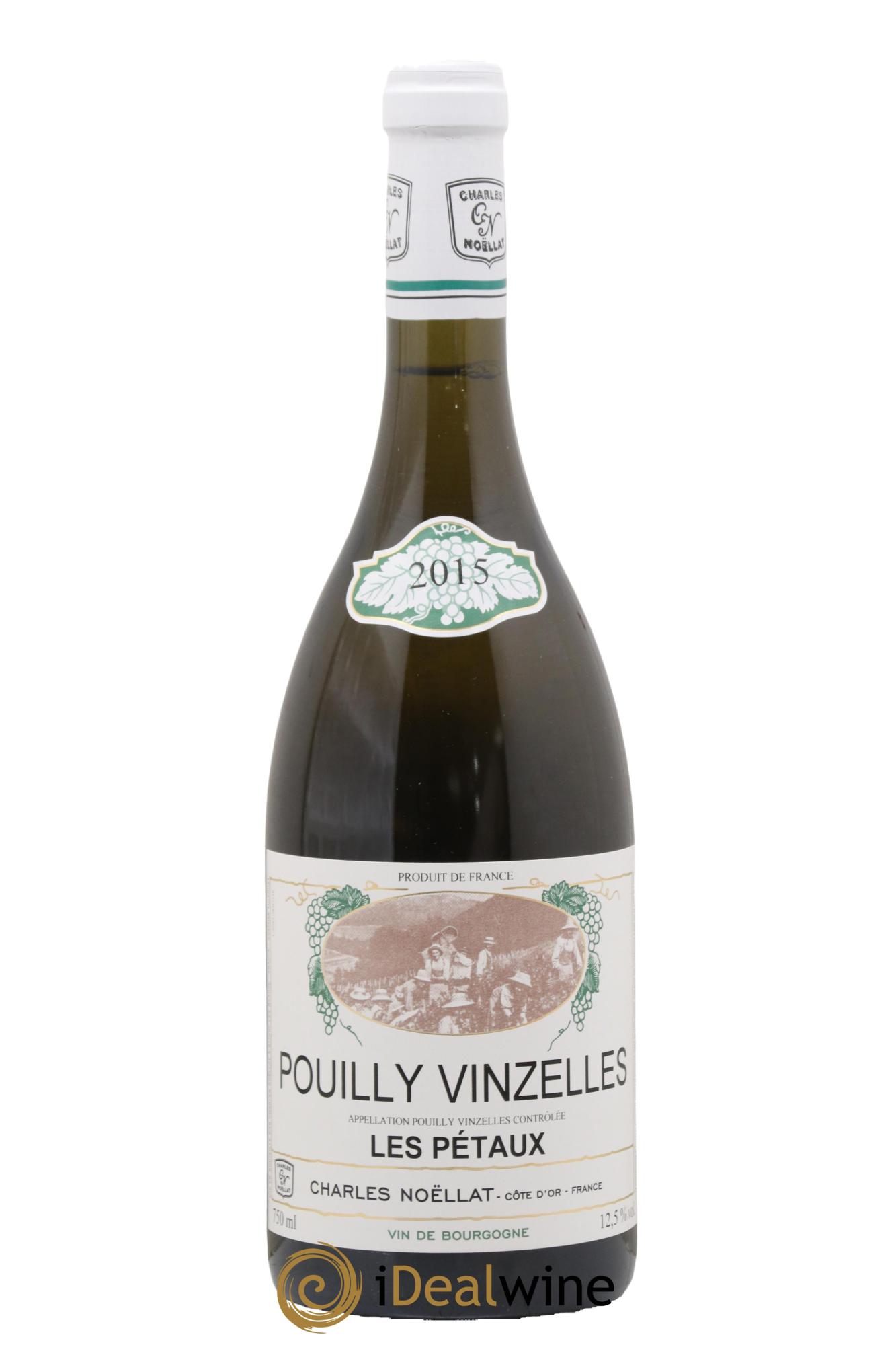Pouilly-Vinzelles Les Pétaux Charles Noëllat 2015 - Posten von 1 Flasche - 0
