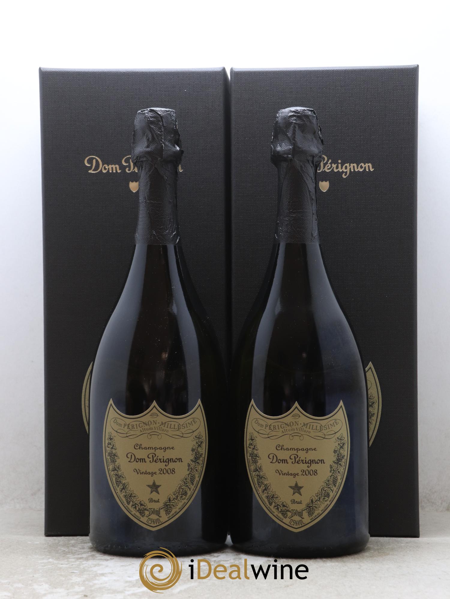 Brut Dom Pérignon 2008 - Lotto di 2 bottiglie - 1
