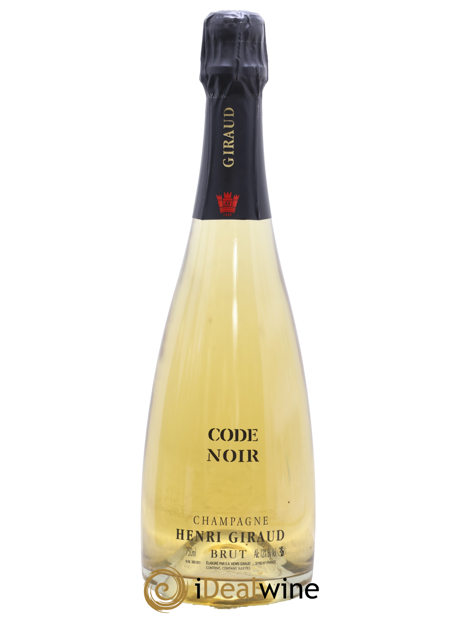 Brut Code Noir Henri Giraud - Lotto di 1 bottiglia - 0