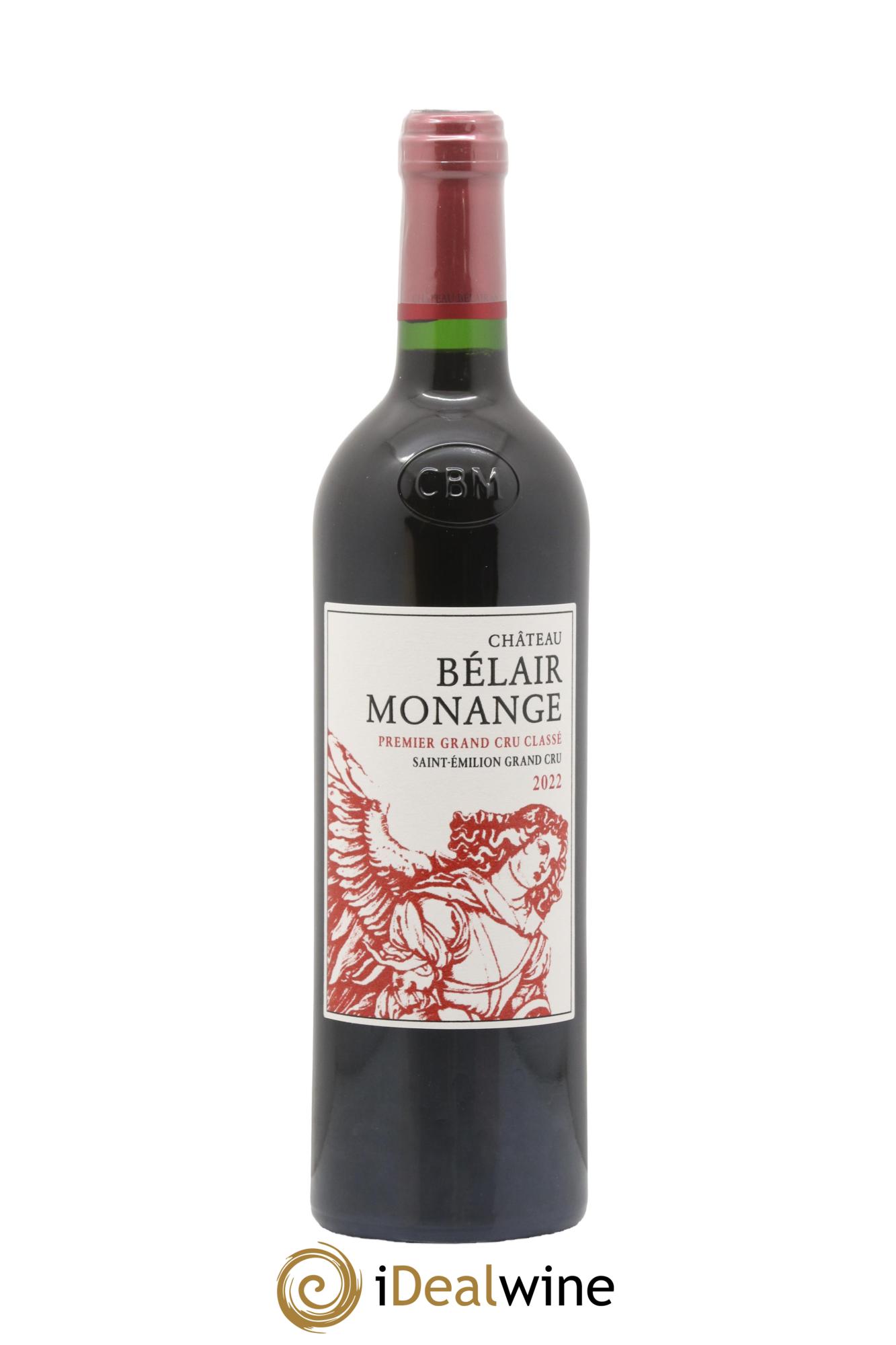 Château Belair (Belair-Monange) 1er Grand Cru Classé B 2022 - Posten von 1 Flasche - 1