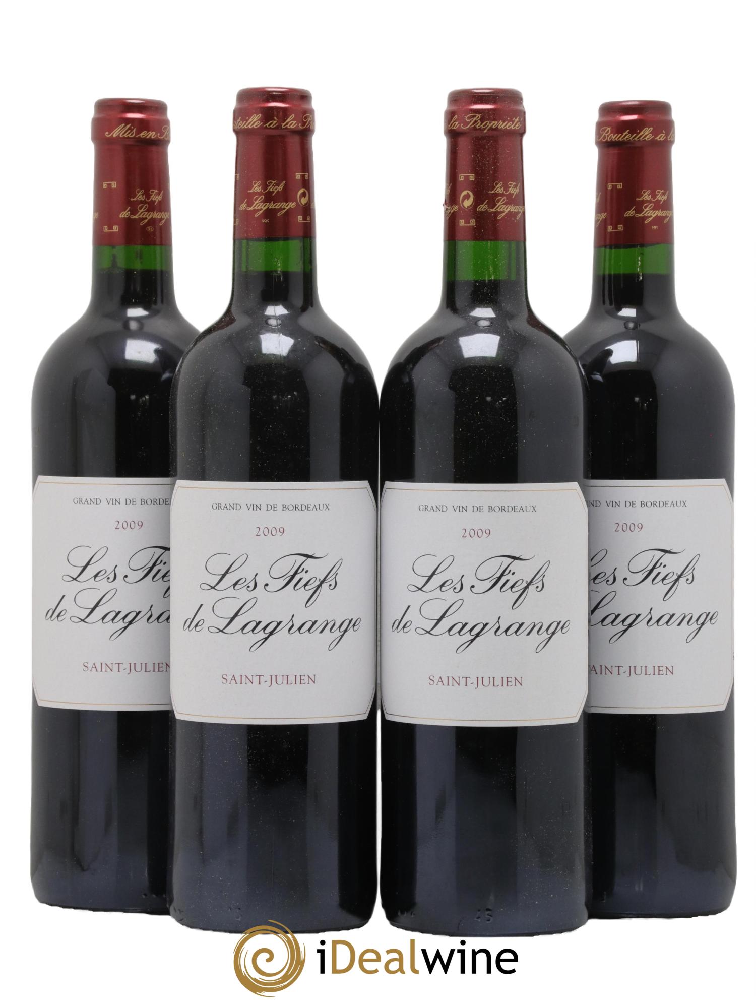 Les Fiefs de Lagrange Second Vin 2009 - Lot de 4 bouteilles - 0
