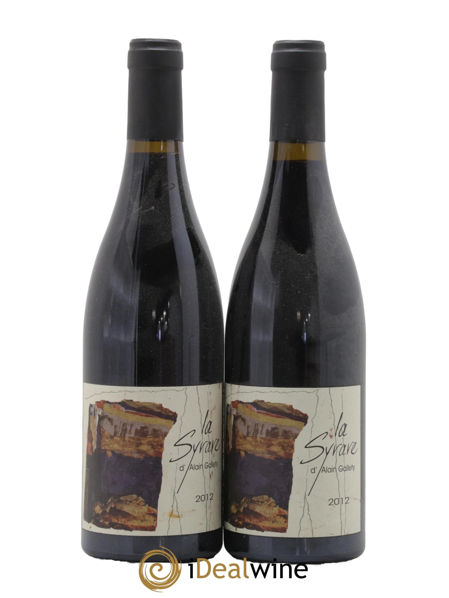 Côtes du Vivarais La Syrare Gallety (Domaine) 2012 - Lot de 2 bouteilles - 0