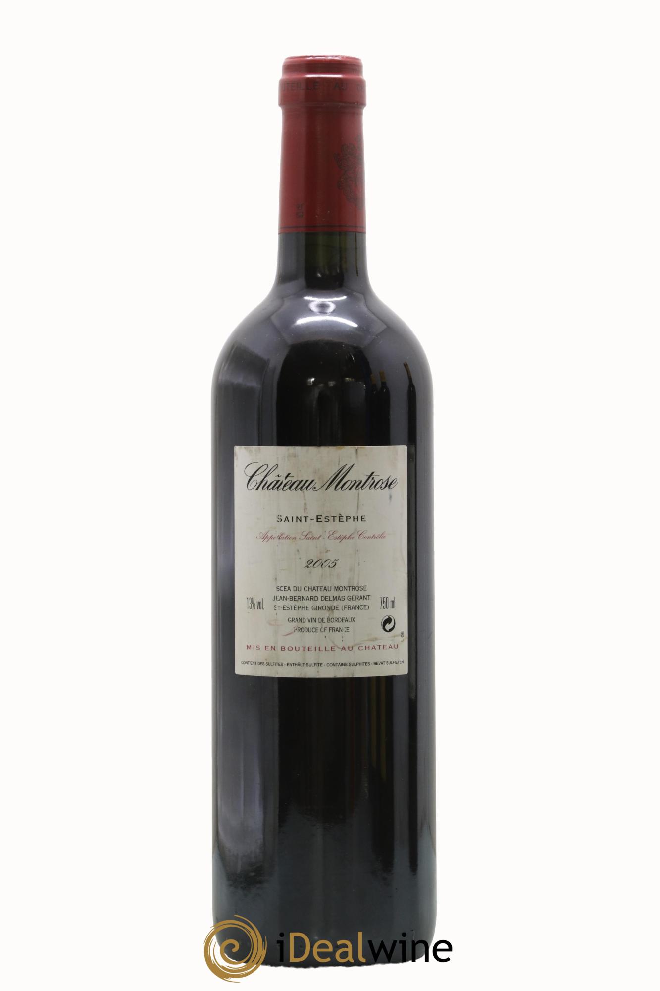 Château Montrose 2ème Grand Cru Classé 2005 - Lot of 1 bottle - 1