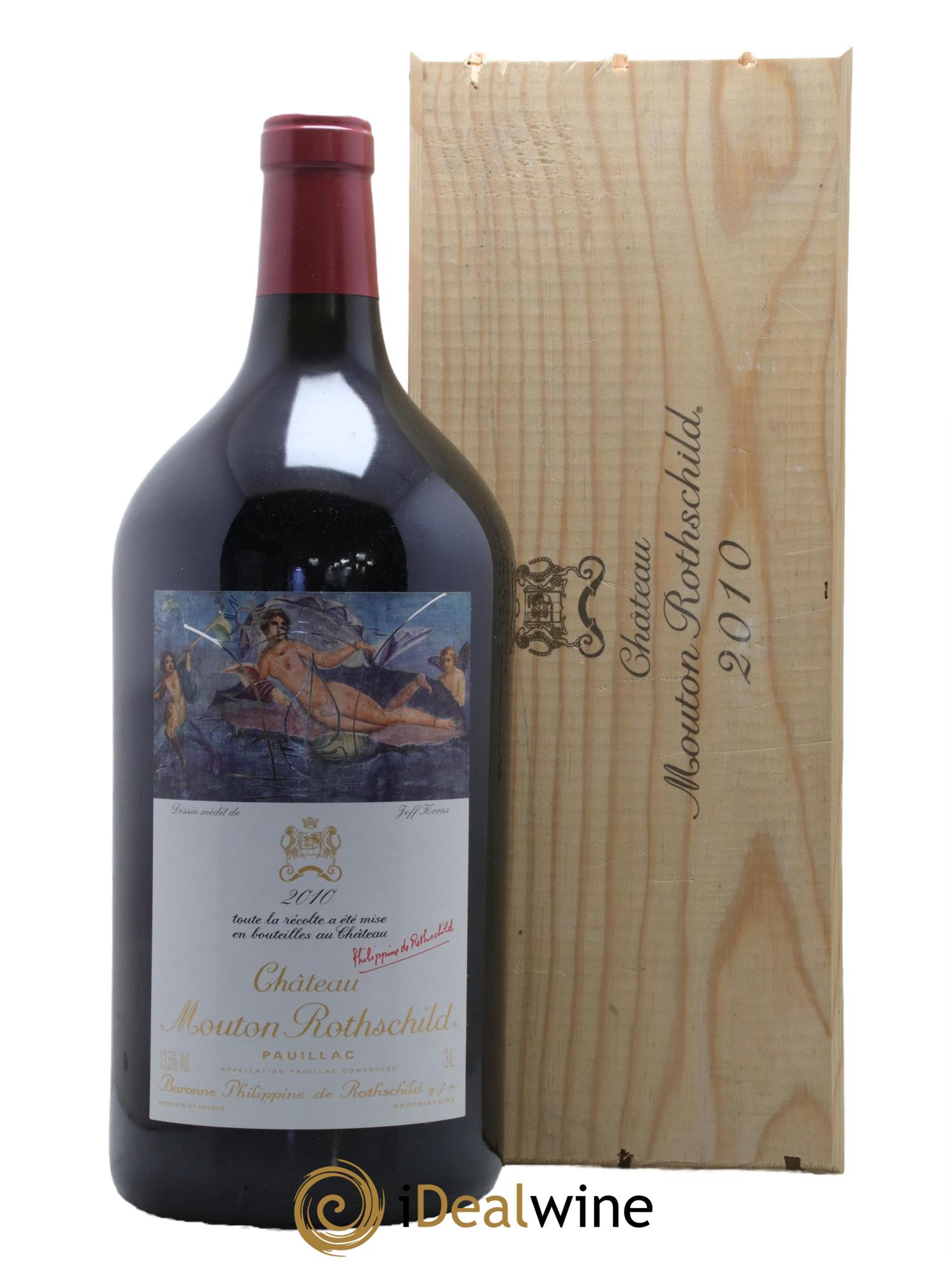 Château Mouton Rothschild 1er Grand Cru Classé 2010 - Lot de 1 double magnum - 1