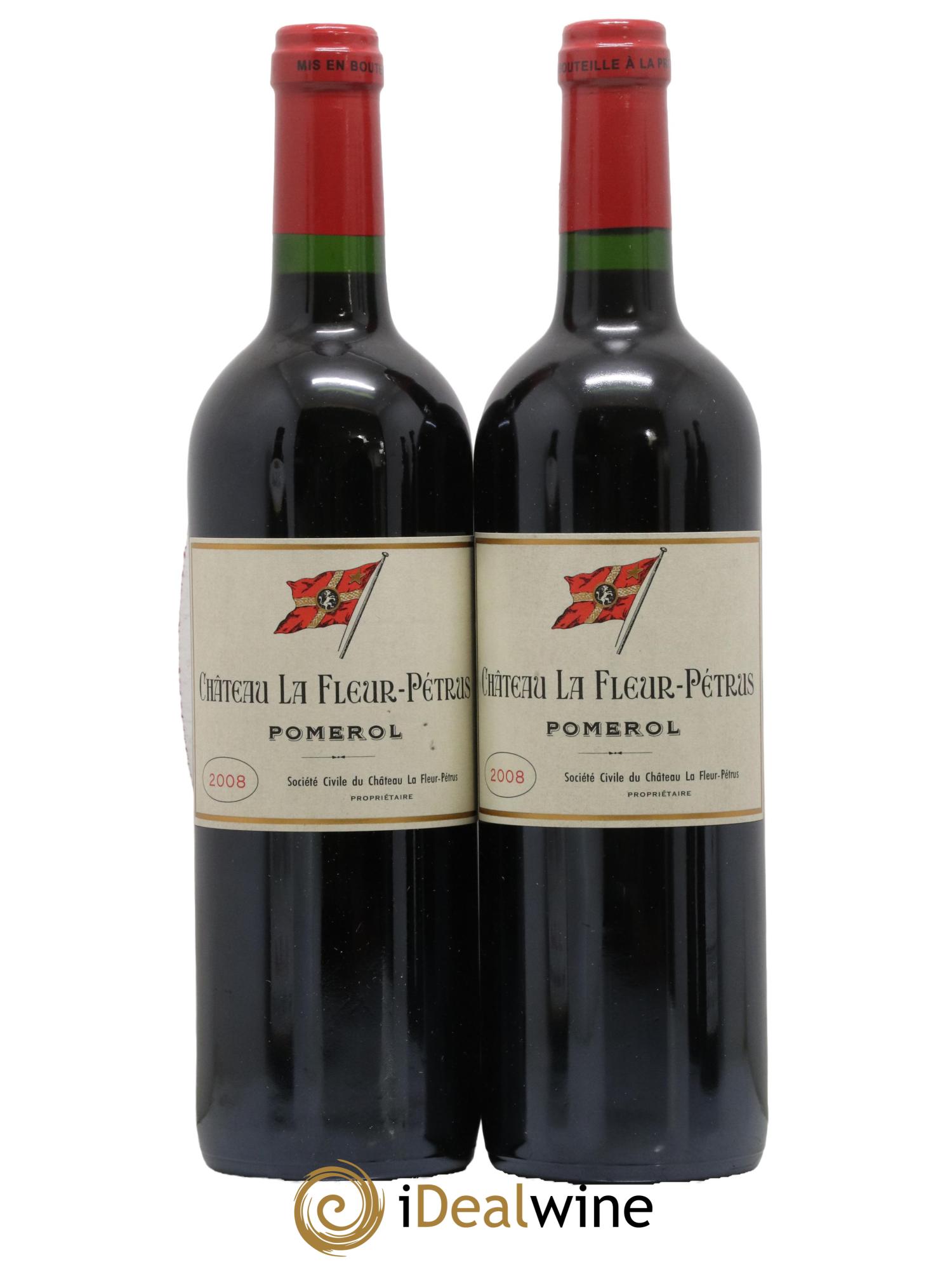 Château la Fleur Petrus 2008 - Lot de 2 bouteilles - 0