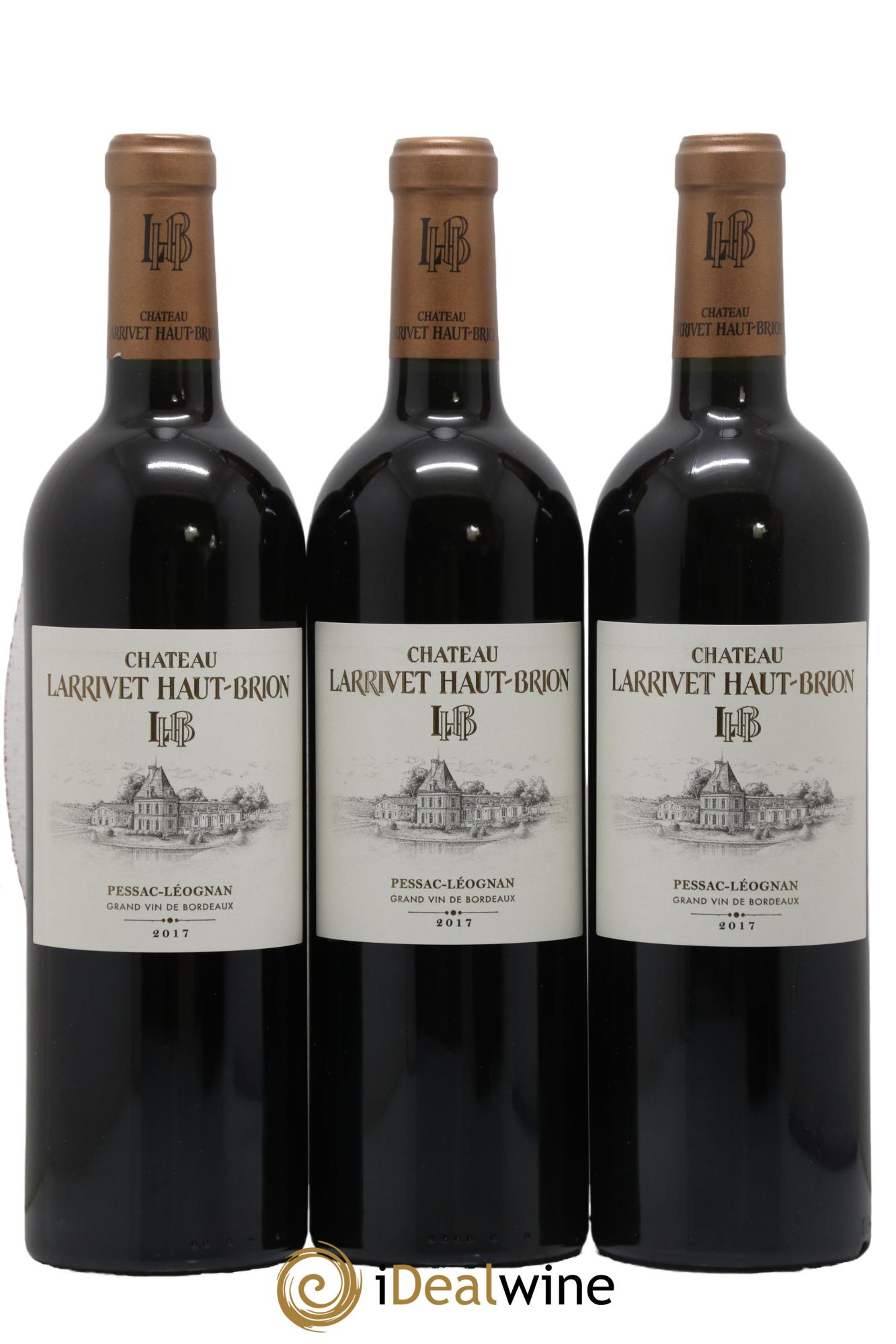 Château Larrivet Haut-Brion 2017 - Lot de 12 bouteilles - 4