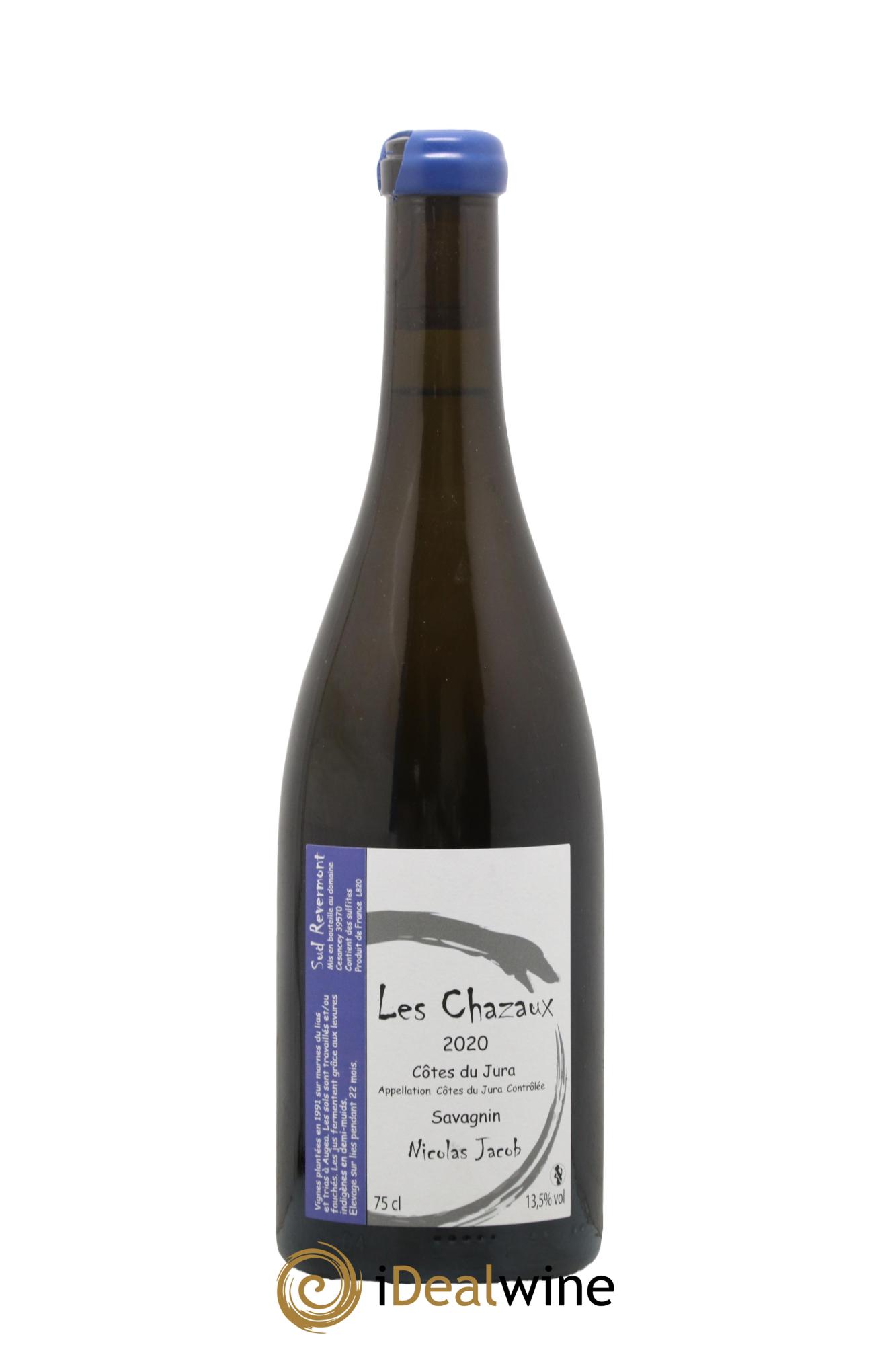 Côtes du Jura Savagnin Les Chazaux Nicolas Jacob 2020 - Lotto di 1 bottiglia - 0