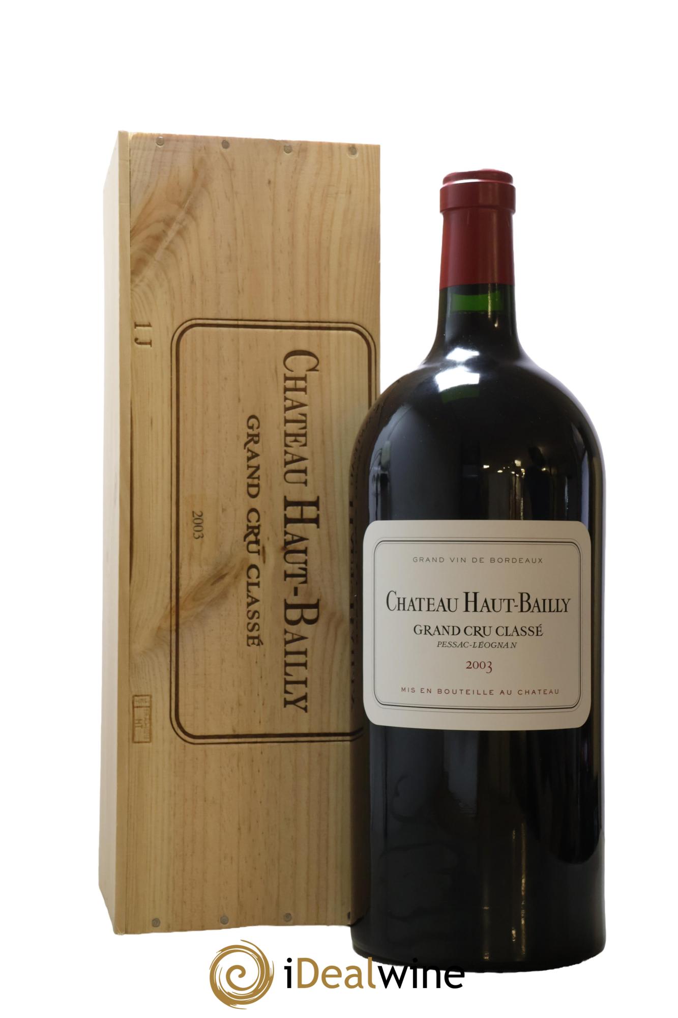 Château Haut-Bailly Cru Classé de Graves 2003 - Lot de 1 jeroboam - 1