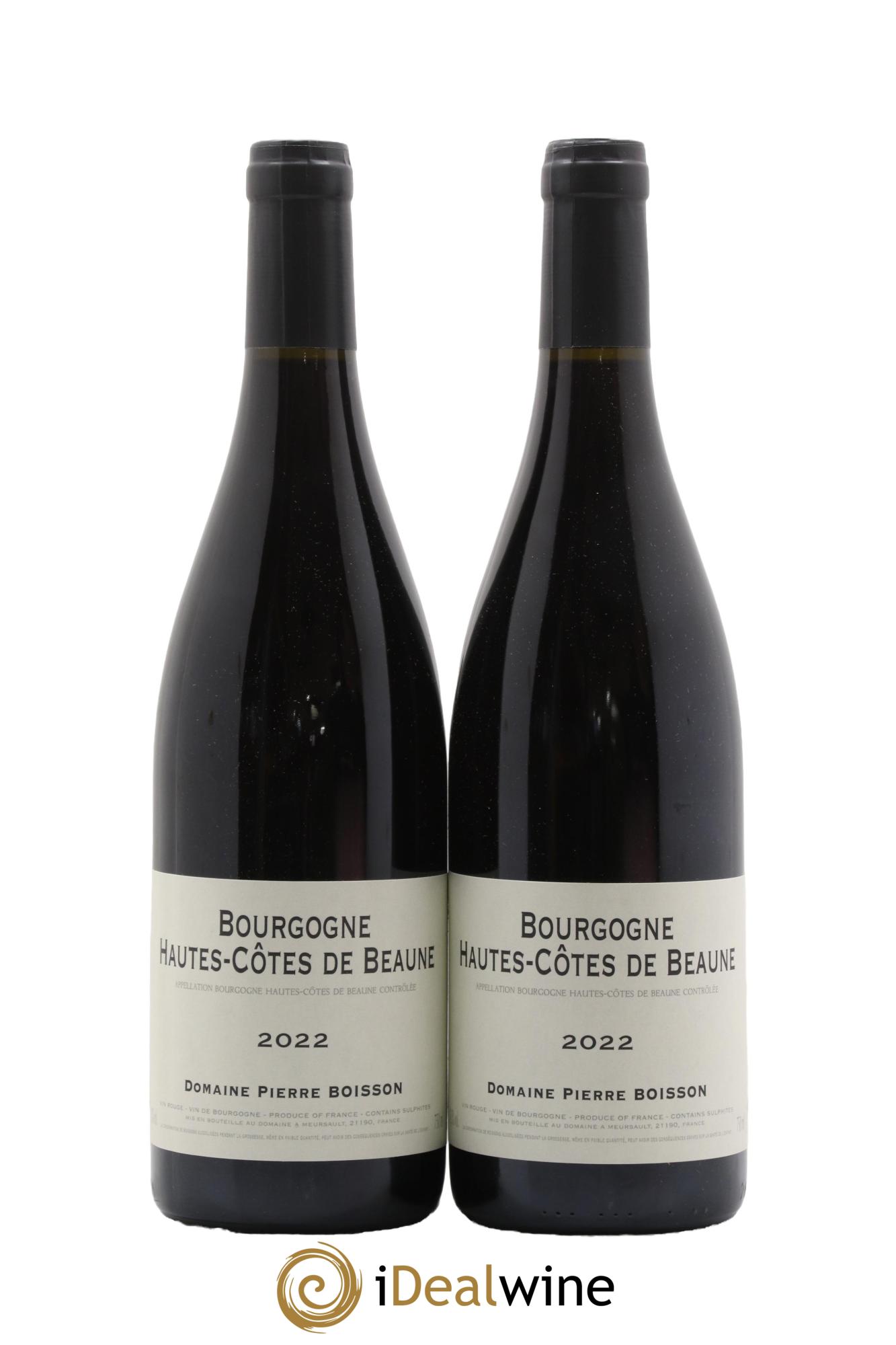 Hautes-Côtes de Beaune Pierre Boisson (Domaine) 2022 - Lotto di 2 bottiglie - 0