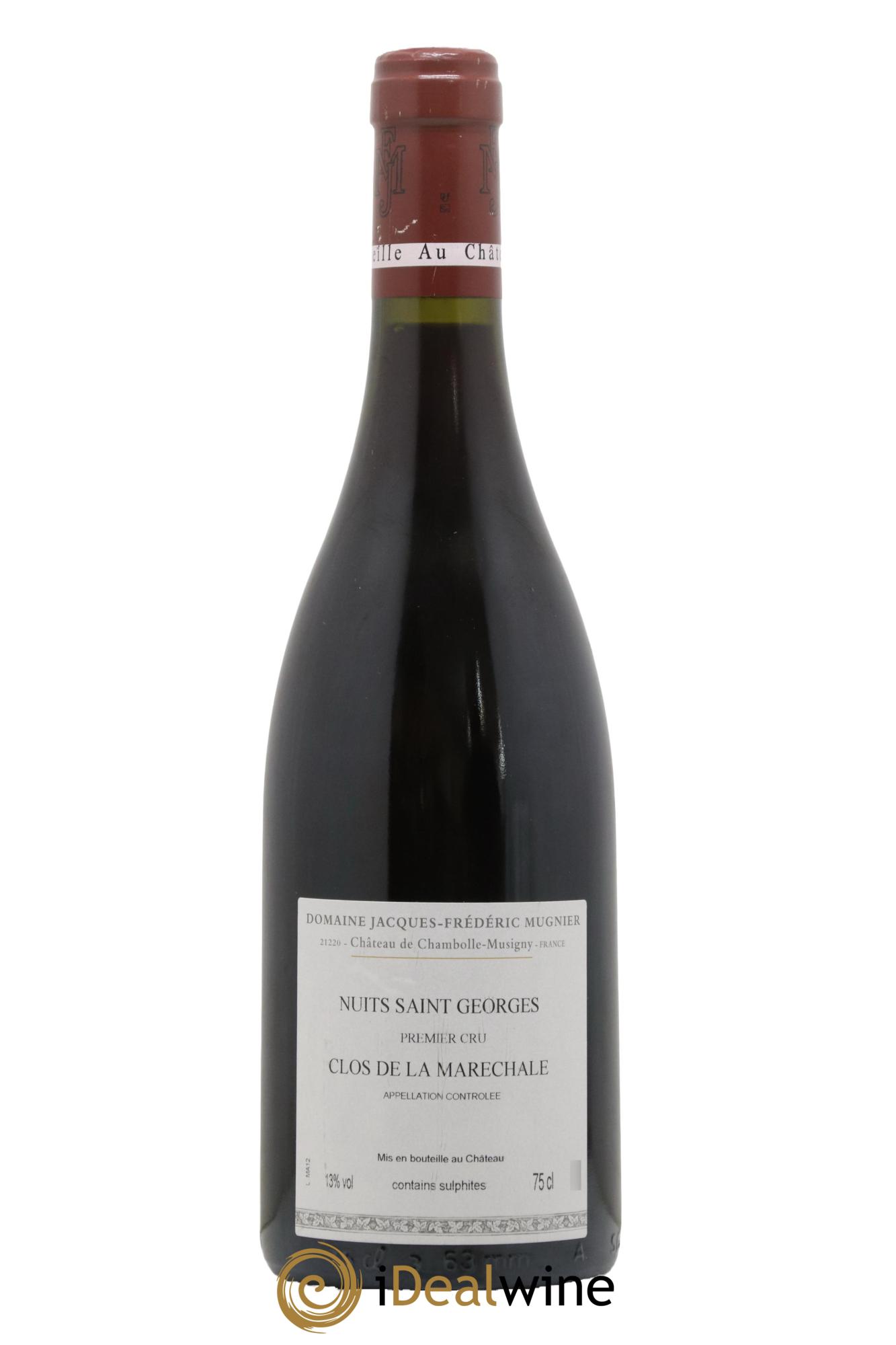 Nuits-Saint-Georges 1er Cru Clos de La Maréchale Jacques-Frédéric Mugnier 2012 - Posten von 1 Flasche - 1