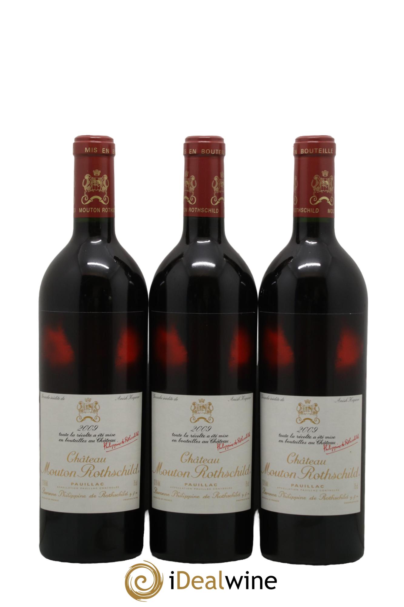 Château Mouton Rothschild 1er Grand Cru Classé 2009 - Lot de 6 bouteilles - 3
