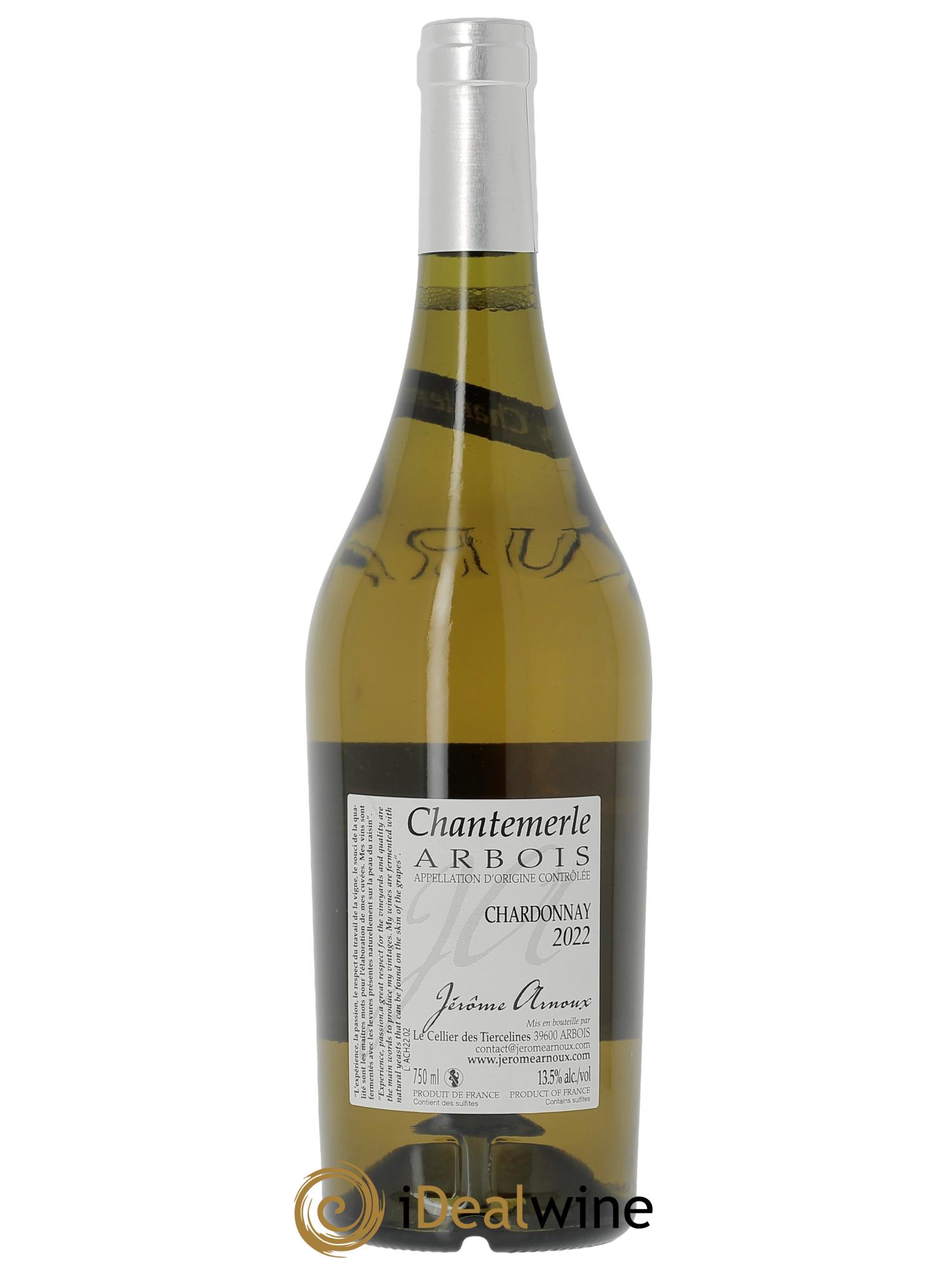 Arbois Chantemerle Jérôme Arnoux  2022 - Lot of 1 bottle - 1