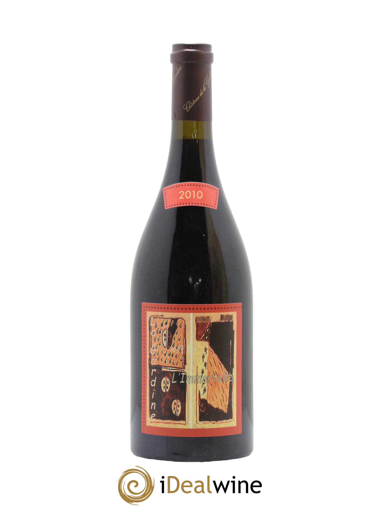 Châteauneuf-du-Pape Château de La Gardine L'Immortelle Famille Brunel 2010 - Lot of 1 bottle - 1