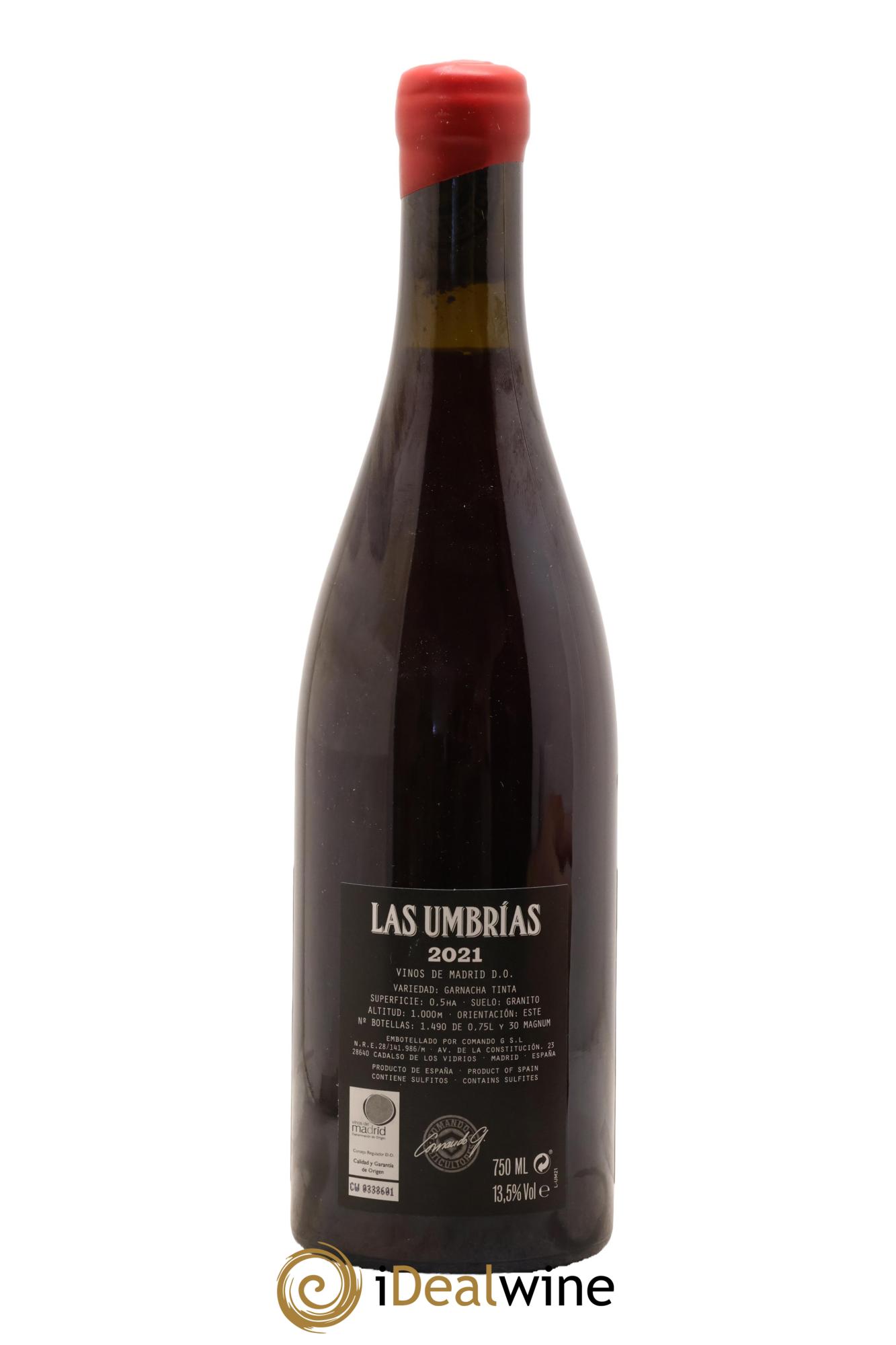 Vinos de Madrid DO Comando G Las Umbrias 2021 - Posten von 1 Flasche - 1