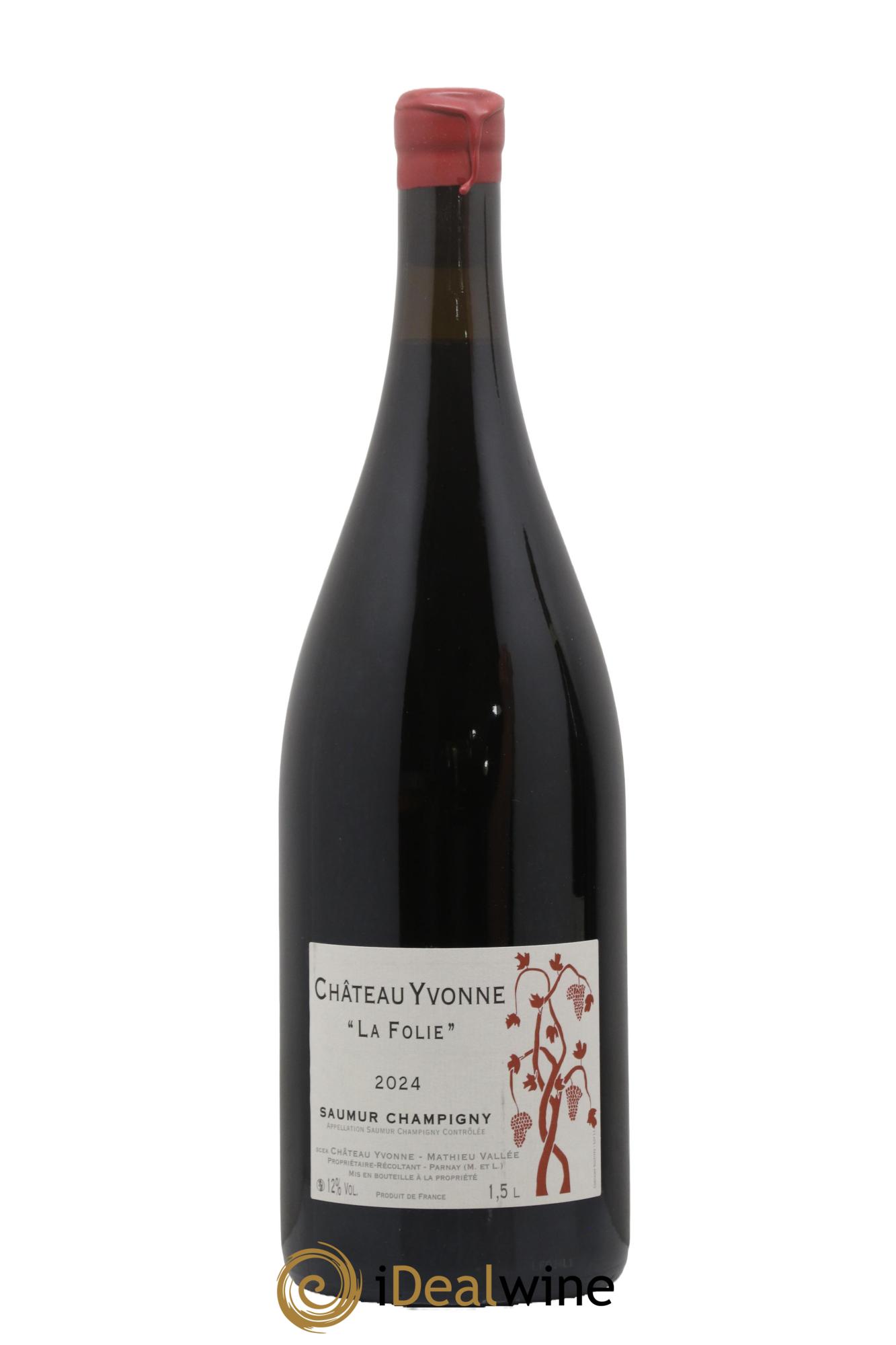 Saumur-Champigny La Folie Château Yvonne 2024 - Lot de 1 magnum - 0