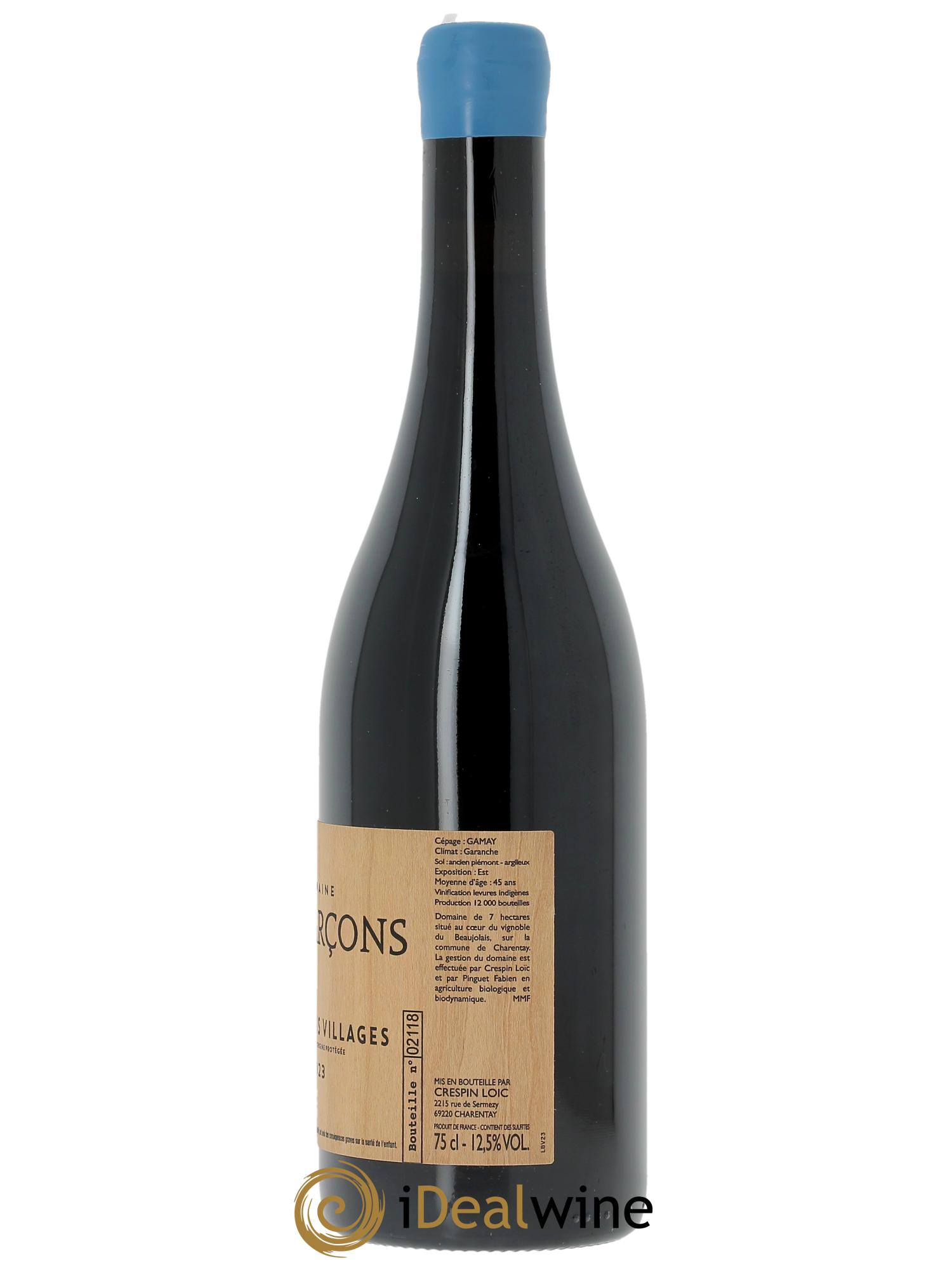 Beaujolais-Villages Domaine Les Garçons 2023 - Lotto di 1 bottiglia - 1