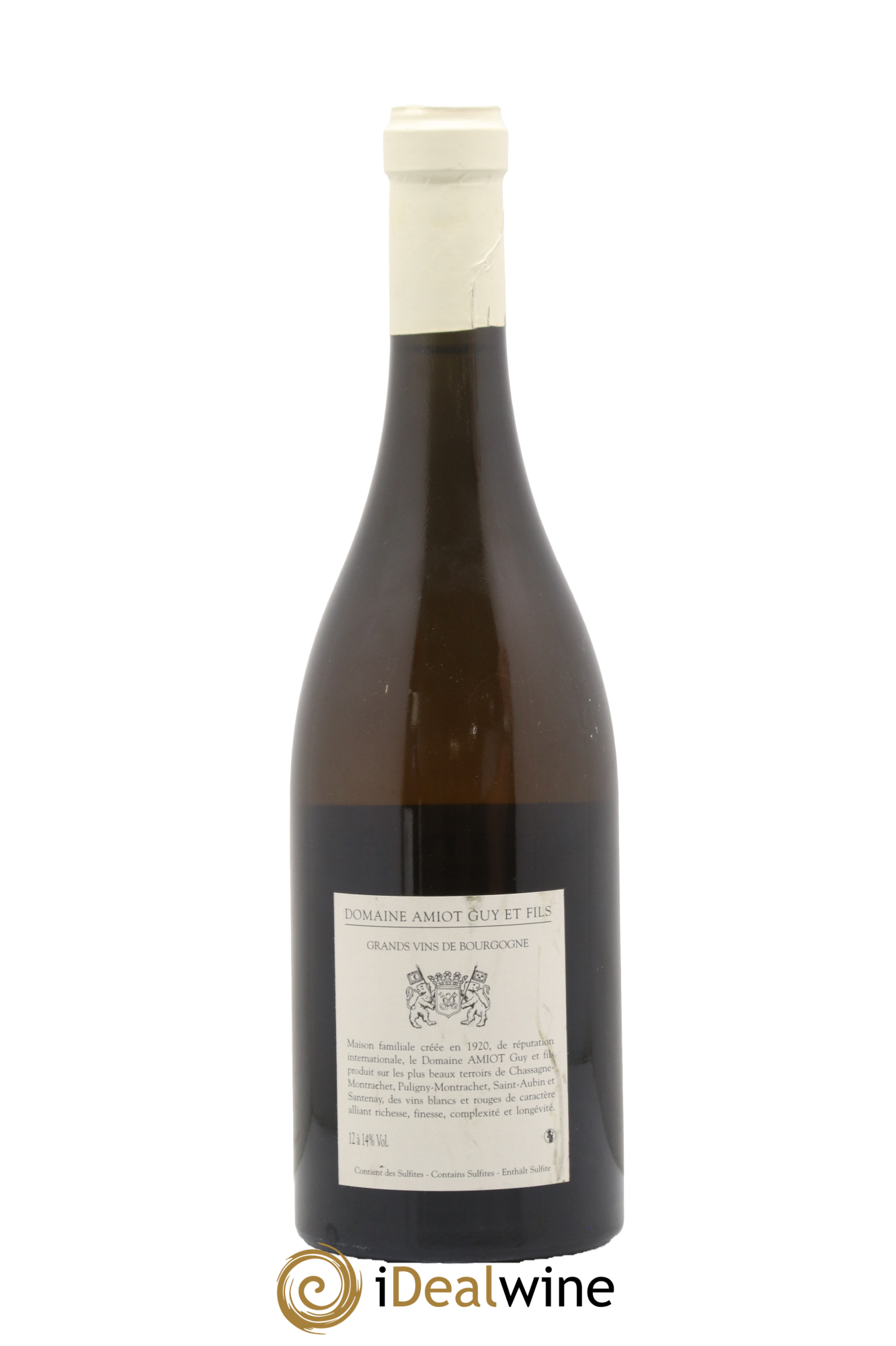 Puligny-Montrachet 1er Cru Les Demoiselles Guy Amiot & Fils 2008 - Lot de 1 bouteille - 1