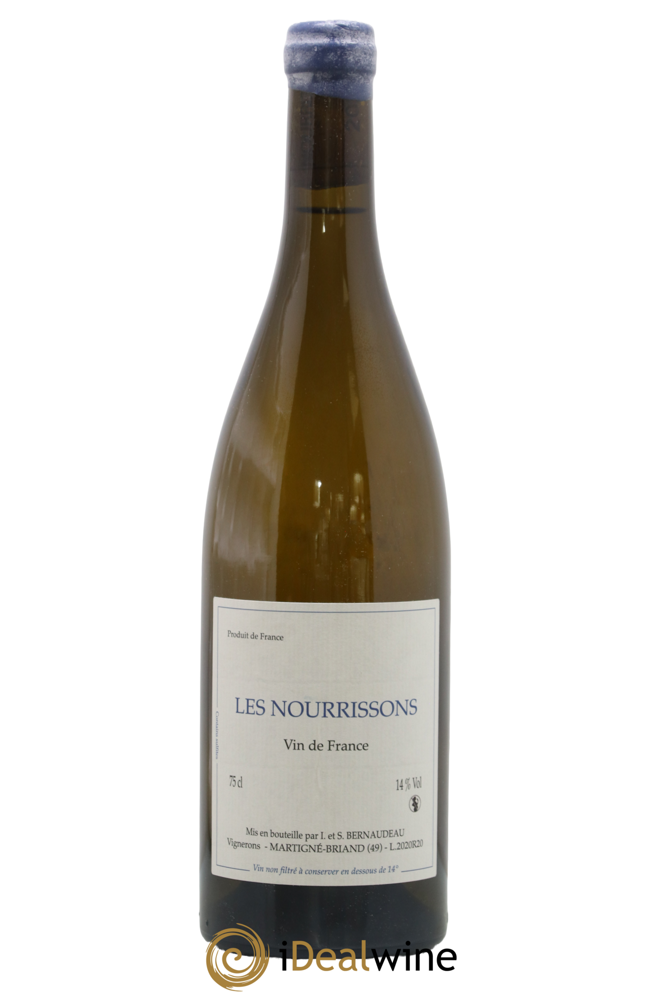 Vin de France Les Nourrissons Stéphane Bernaudeau 2020 - Lot of 1 bottle - 0
